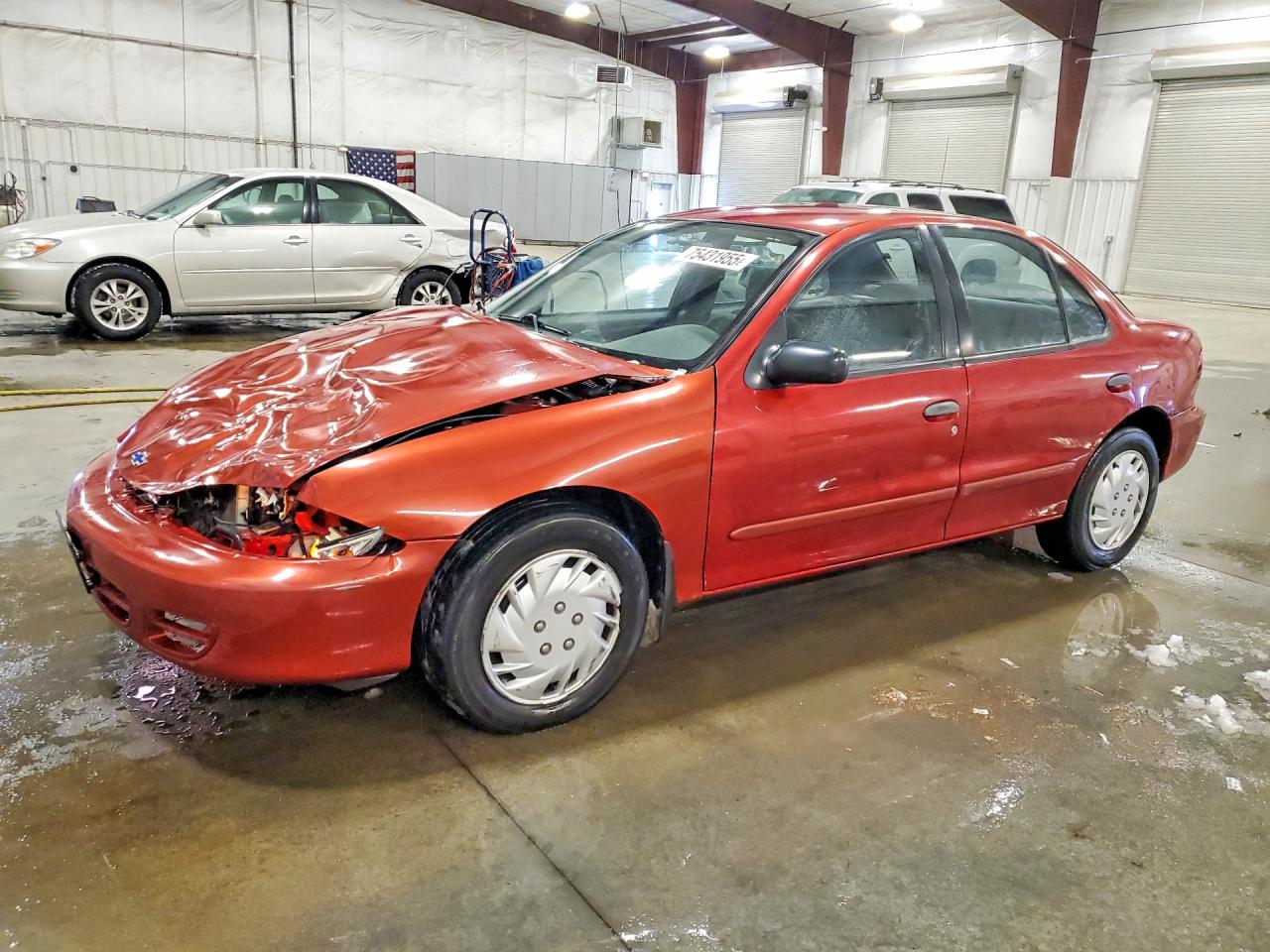 1999 Chevrolet Cavalier LS, VIN 1G1JF5248X7293866 — Front end