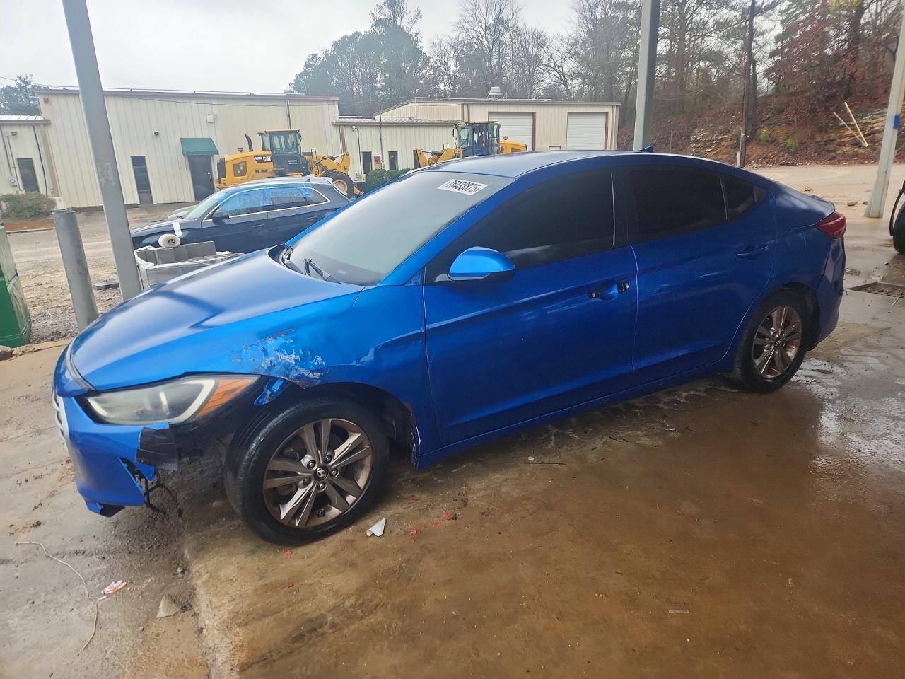 2017 Hyundai Elantra Limited, VIN KMHD84LF4HU162747 — Burn