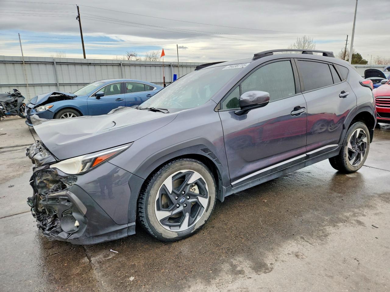 2024 Subaru Crosstrek Limited, VIN 4S4GUHN69R3719656 — Engine fire