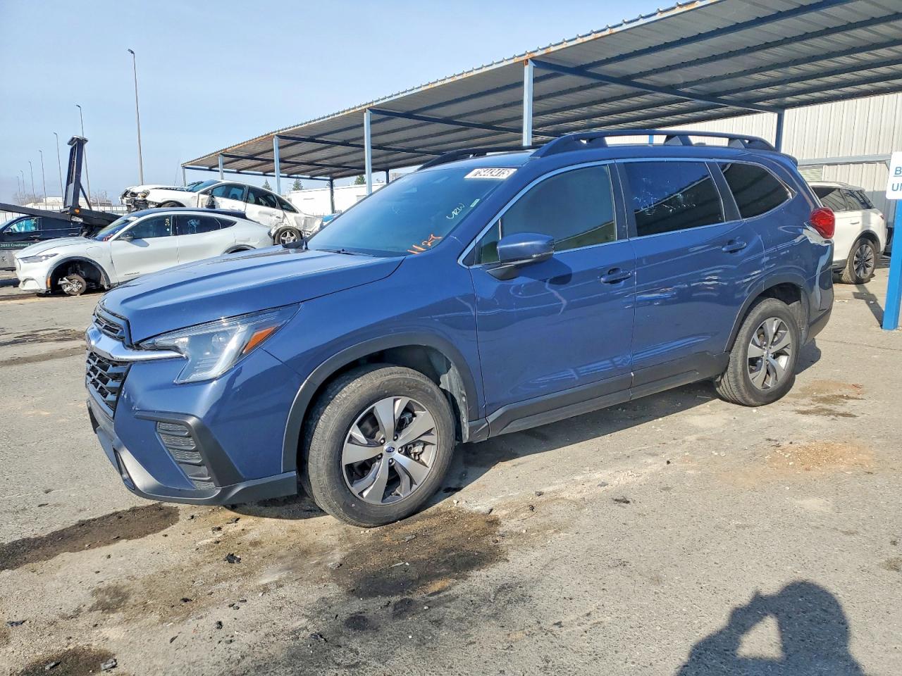 2025 Subaru Ascent Premium, VIN 4S4WMADD0S3405029 — Interior fire