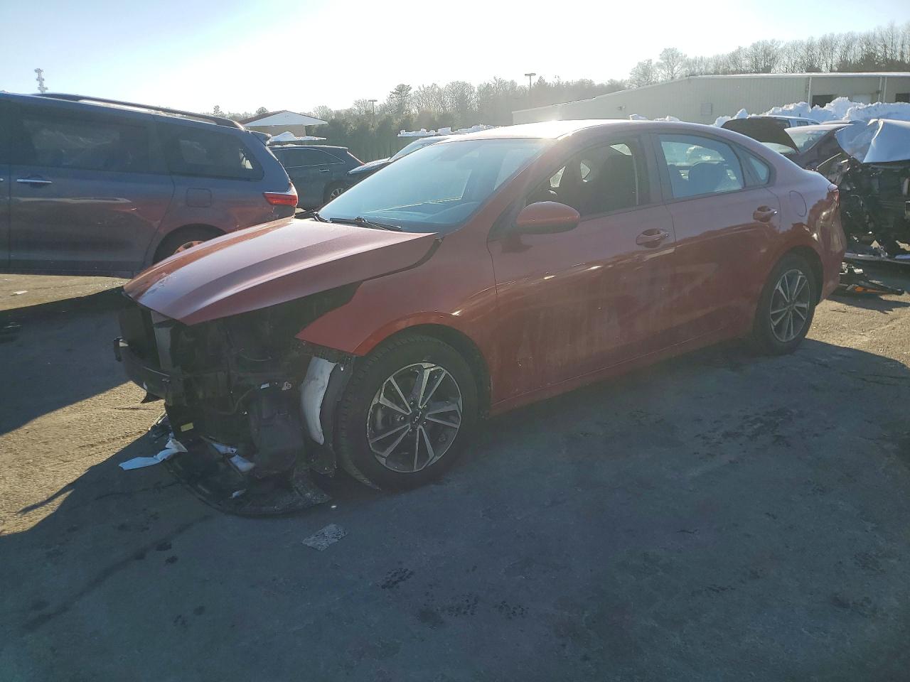 2023 Kia Forte LXS, VIN 3KPF24AD3PE515072 — Front end