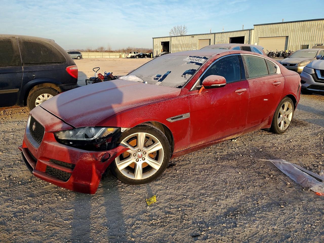 2017 Jaguar XE 25t Premium, VIN SAJAD4BG5HA947181 — Front end