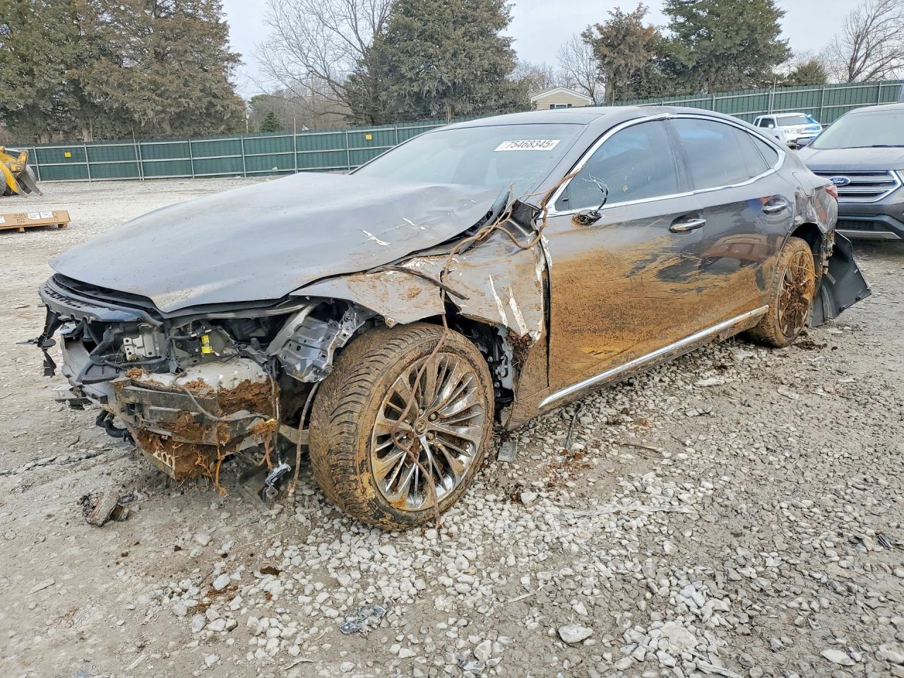 2022 Lexus LS 500, VIN JTHD51FF1N5016270 — Front end