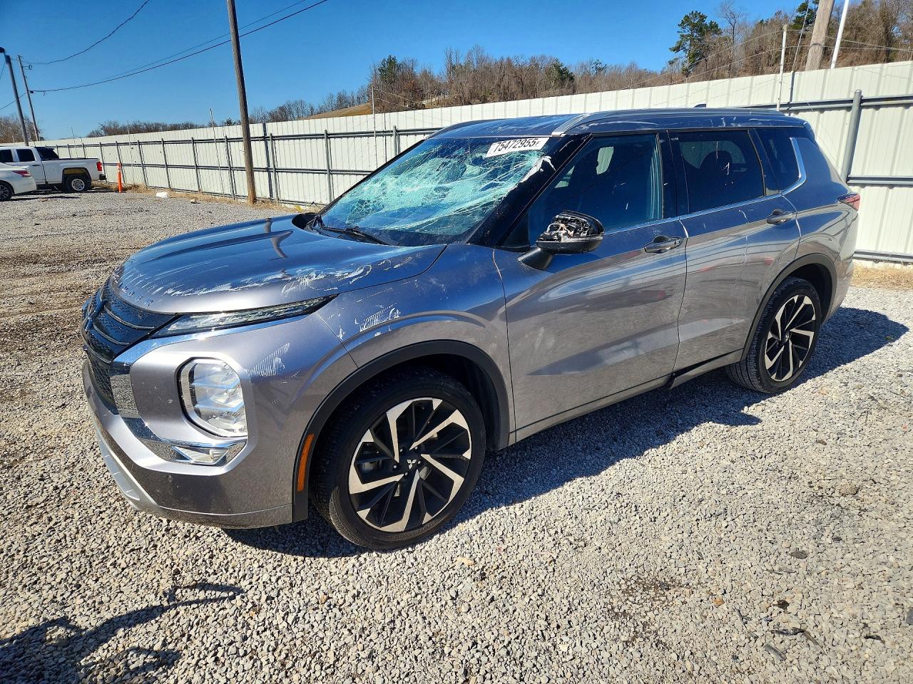 2022 Mitsubishi Outlander SEL, VIN JA4J3VA81NZ010322 — Roof