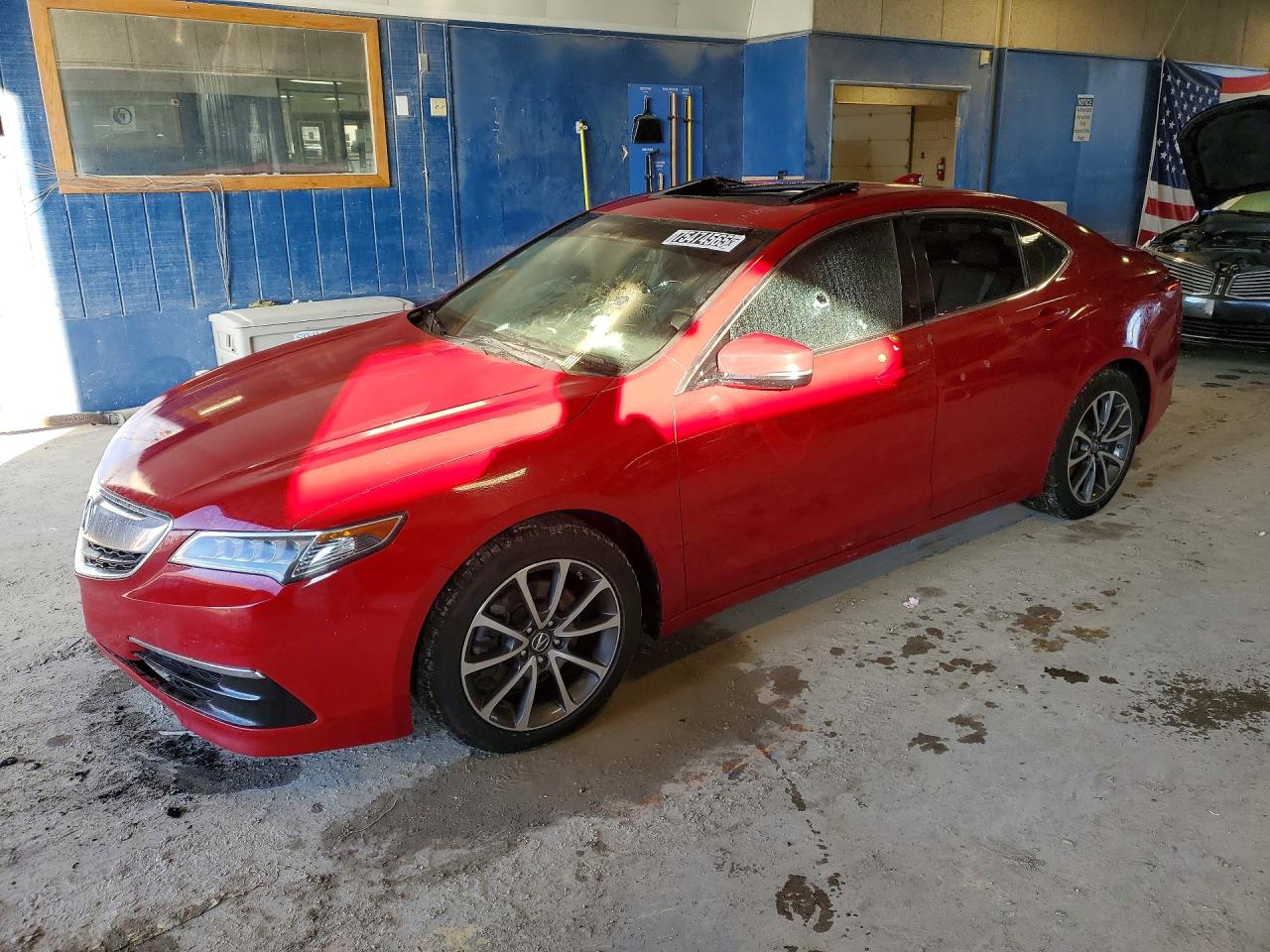 2017 Acura TLX V6 w/Technology Pkg, VIN 19UUB2F50HA003059 — Vandalism