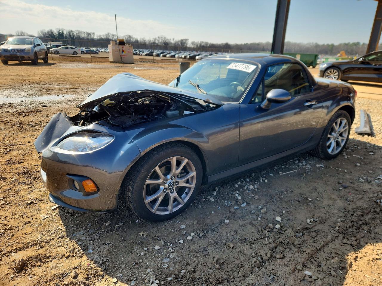 2014 Mazda MX-5 Miata Grand Touring, VIN JM1NC2PF8E0235515 — Front end