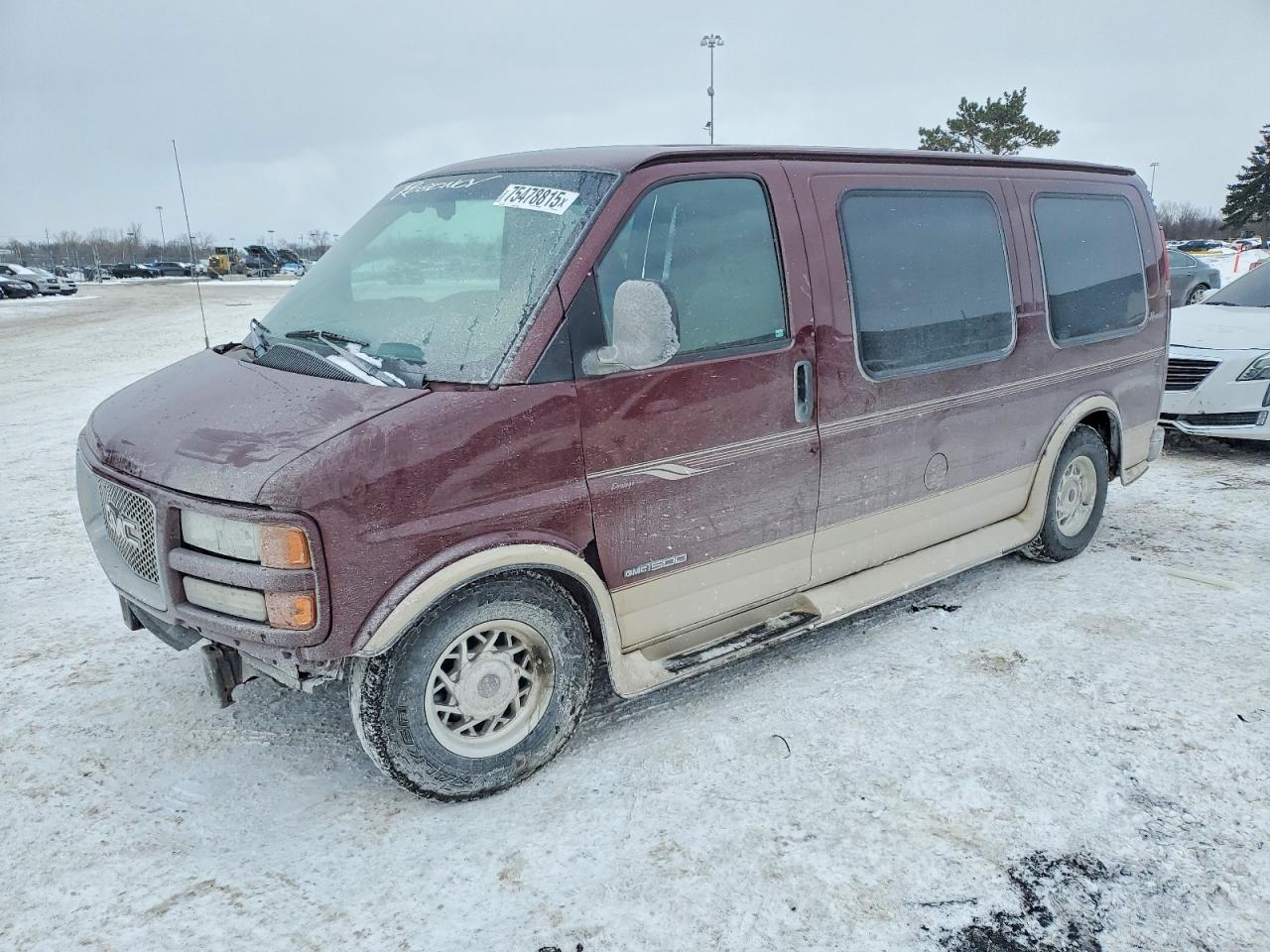 2002 GMC Savana, VIN 1GDFG15R921149437 — Auction photo