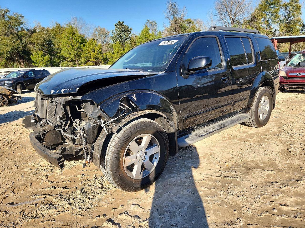 2012 Nissan Pathfinder LE, VIN 5N1AR1NN0CC633326 — Перед
