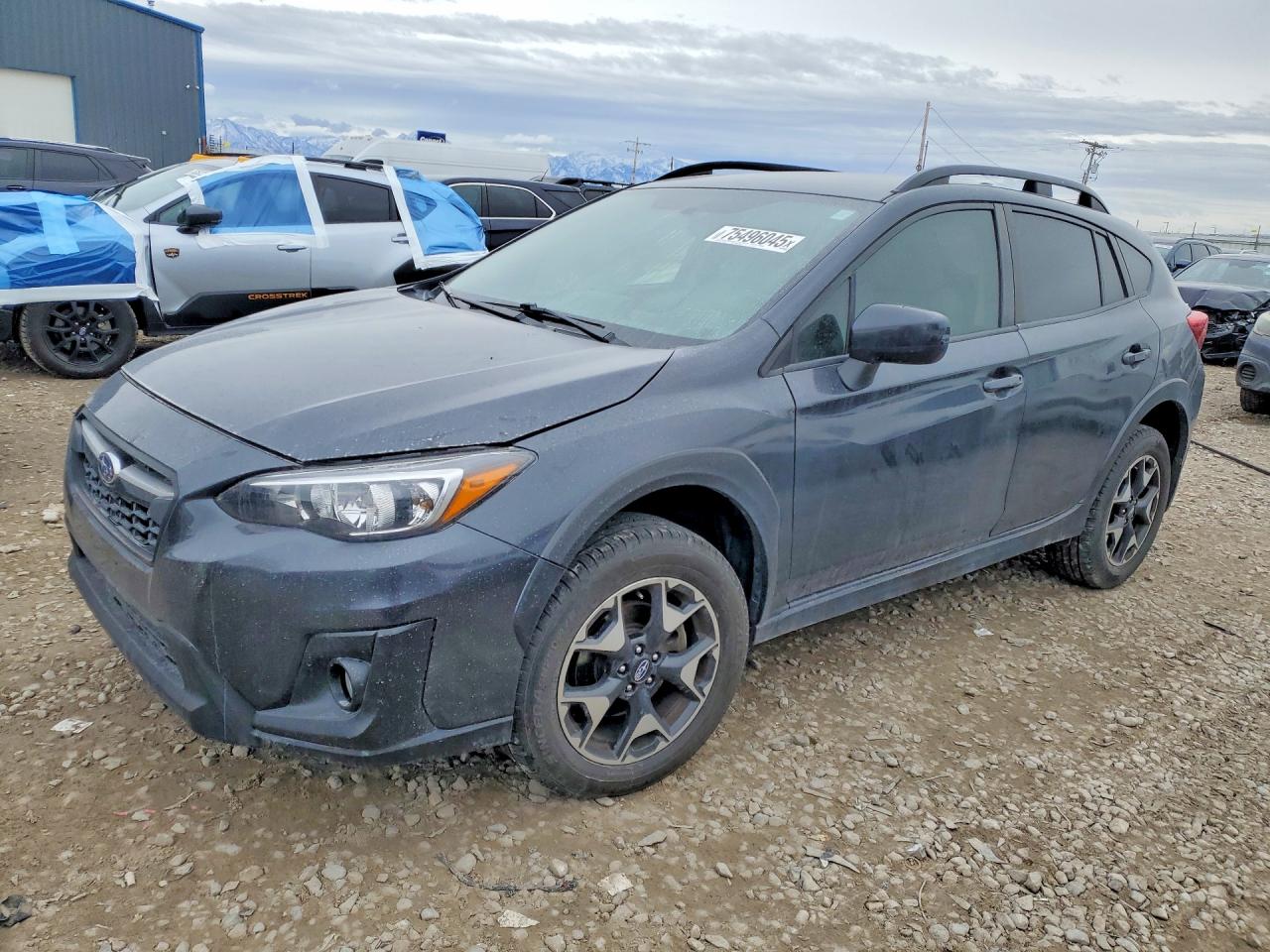 2019 Subaru Crosstrek Premium, VIN JF2GTACC8K8254935 — Пожар в салоне