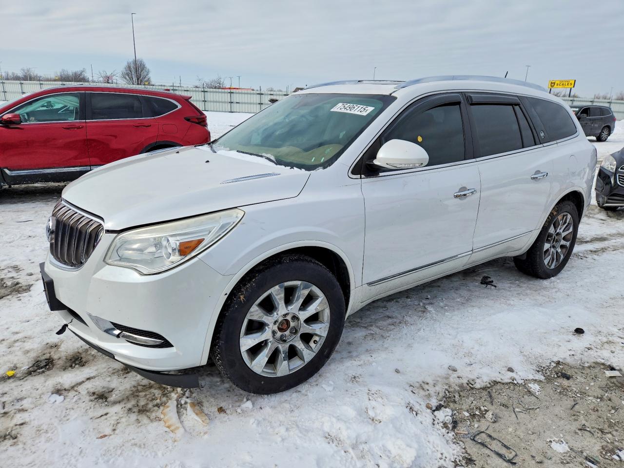 2016 Buick Enclave Leather, VIN 5GAKRBKD6GJ196364 — Normal wear