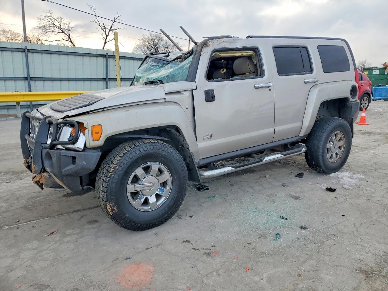 2006 Hummer H3, VIN 5GTDN136468272482 — Rollover