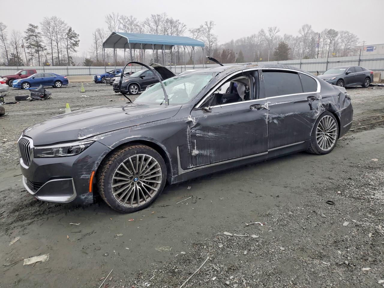 2021 BMW 7 Series 740i, VIN WBA7T2C07MCE44073 — Rollover