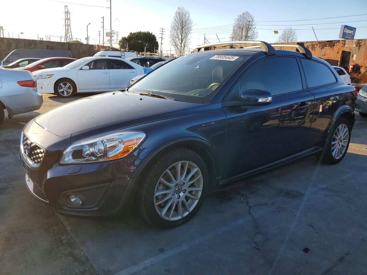 2012 Volvo C30, VIN YV1672MK8C2269072 — Rear end