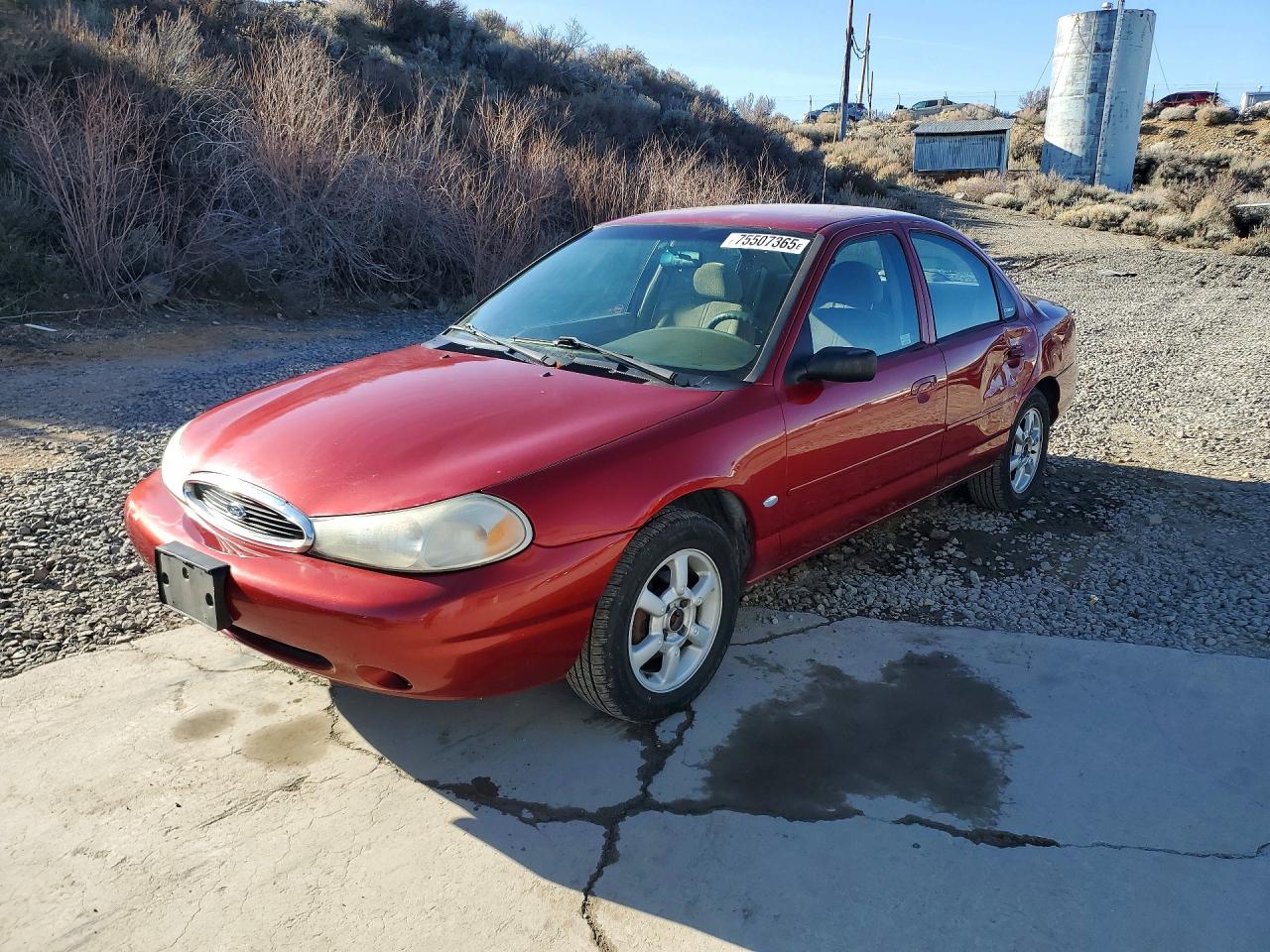 1998 Ford Contour LX, VIN 1FALP6539WK145071 — Side