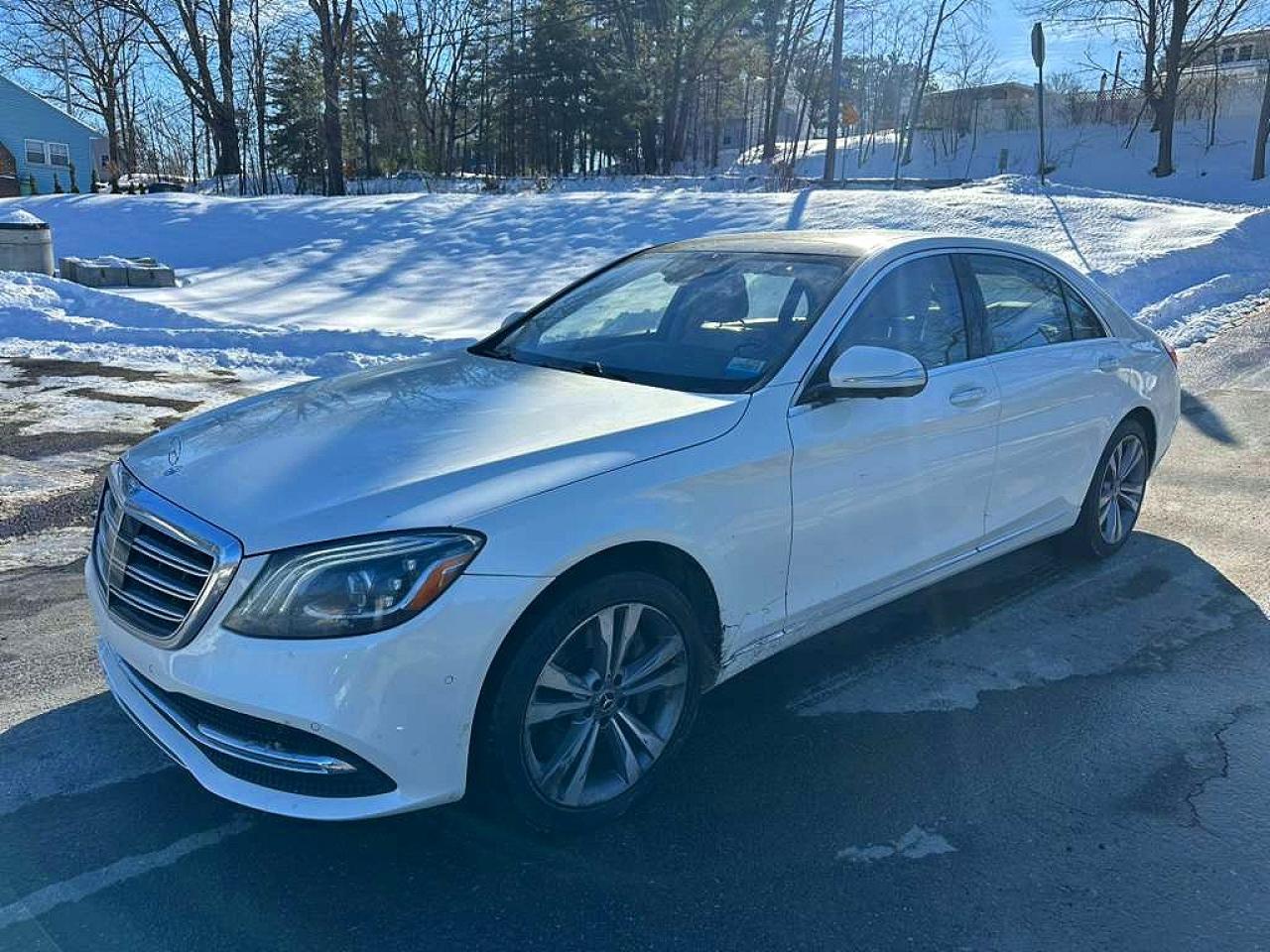 2019 Mercedes-Benz S 560, VIN WDDUG8GB1KA436037 — Minor dents and scratches