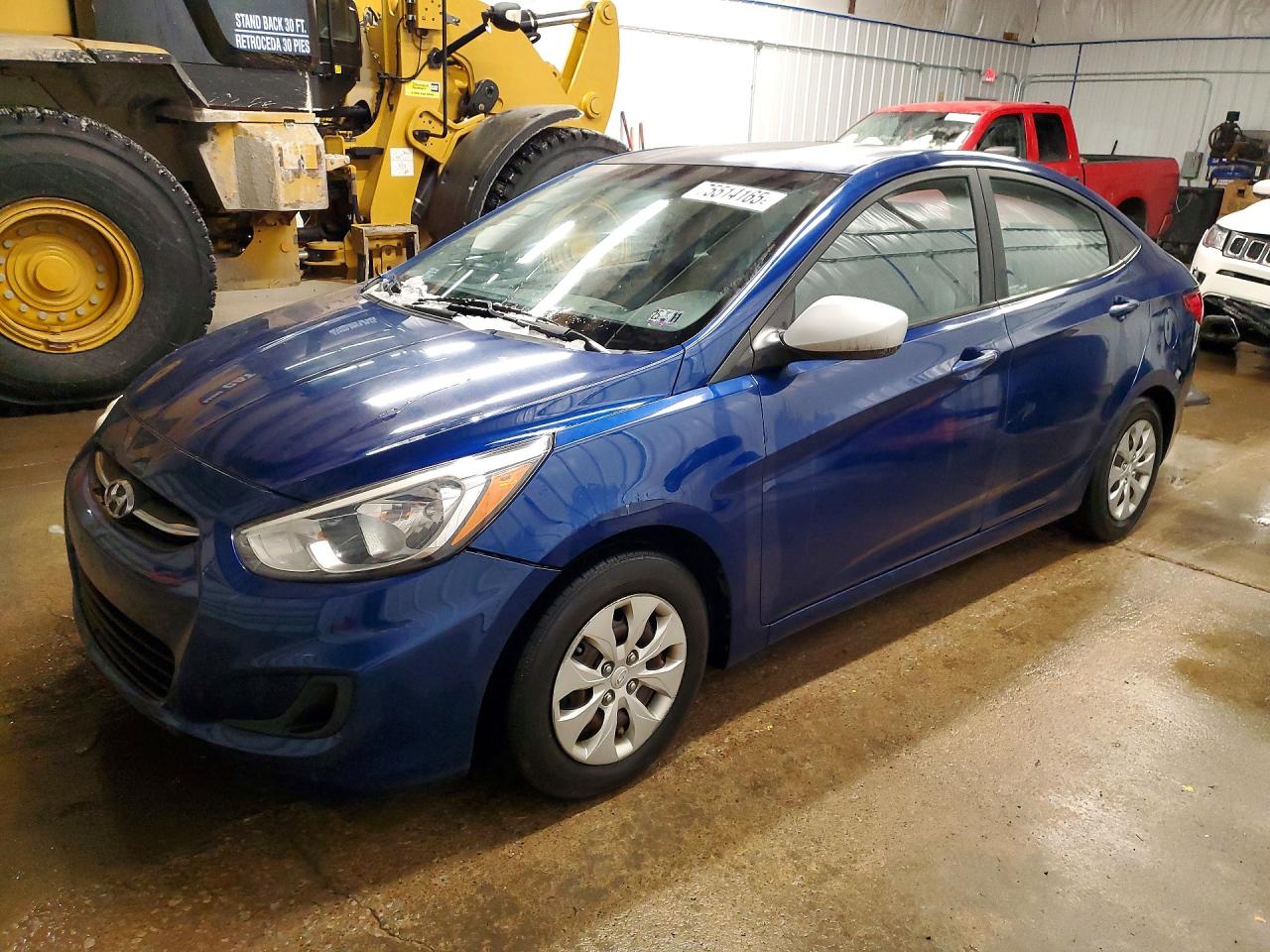 2015 Hyundai Accent GLS, VIN KMHCT4AE3FU798416 — Burn