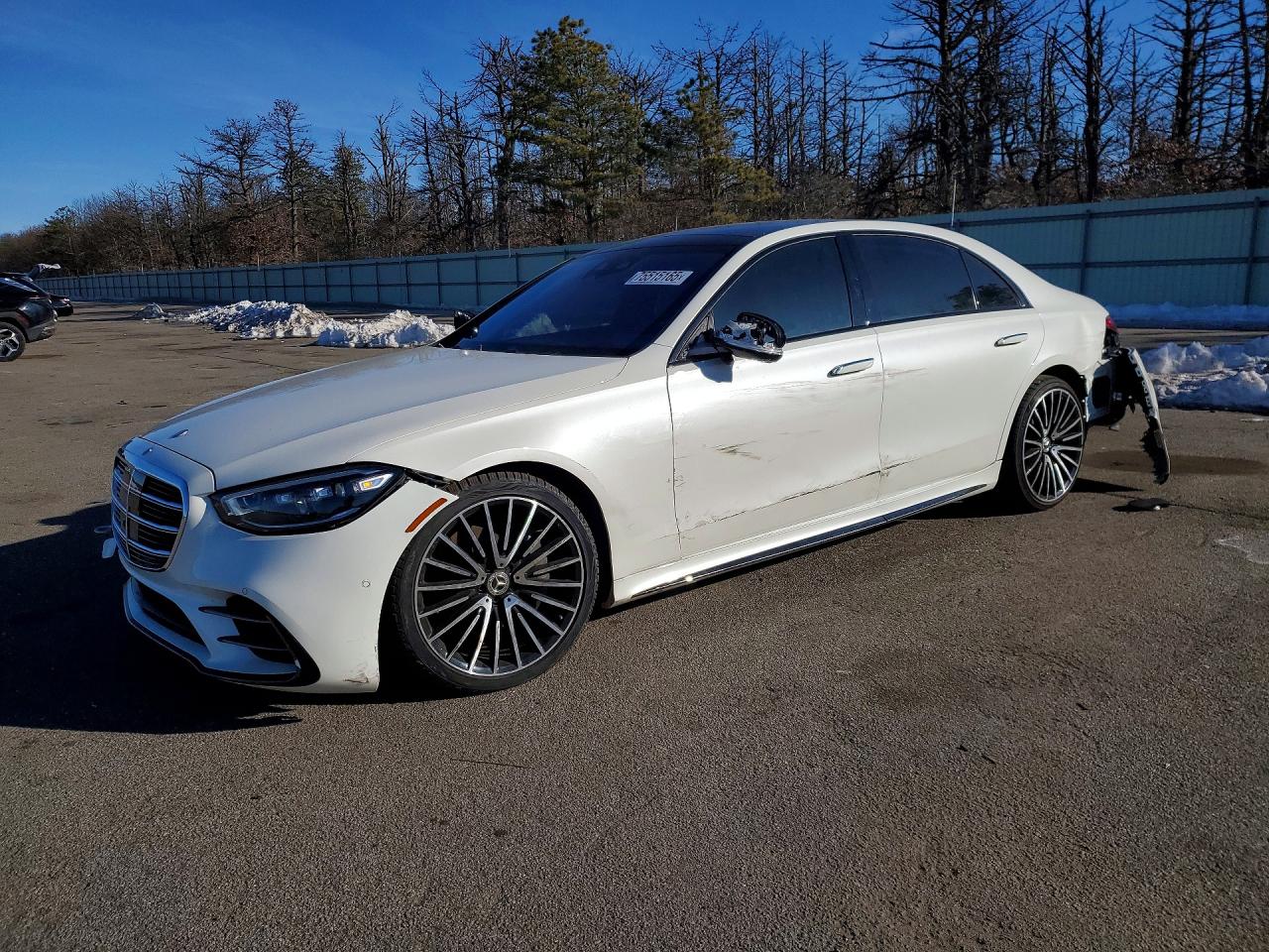 2023 Mercedes-Benz S 580, VIN W1K6G7GB7PA201586 — Rear end