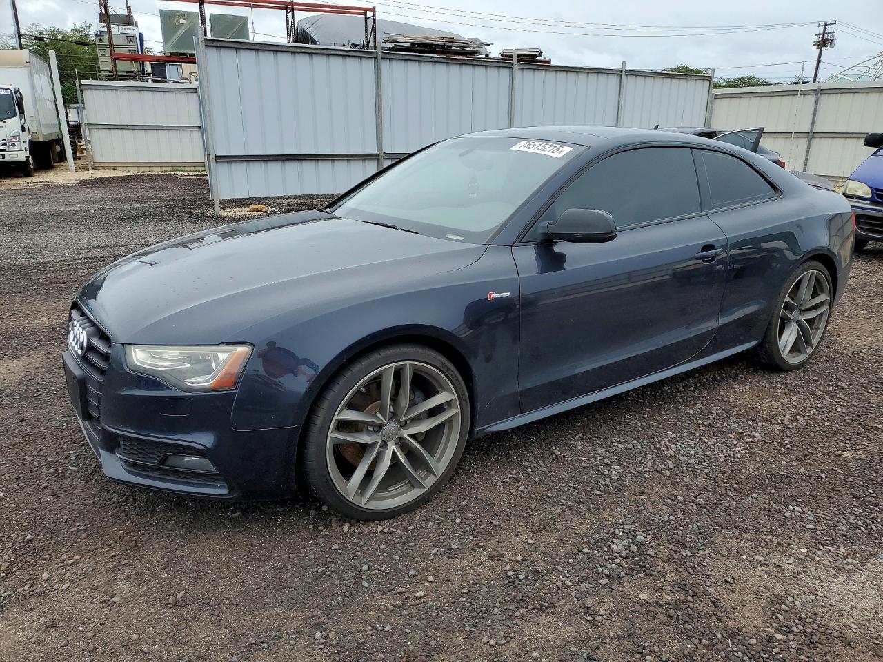 2016 Audi S5 Prestige, VIN WAUV4AFR5GA018646 — Перед