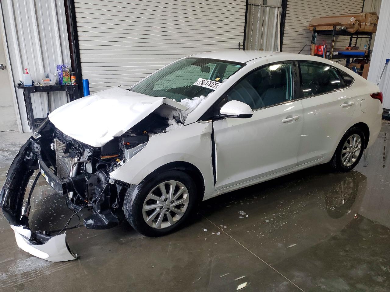2022 Hyundai Accent SE, VIN 3KPC24A66NE164370 — Front end