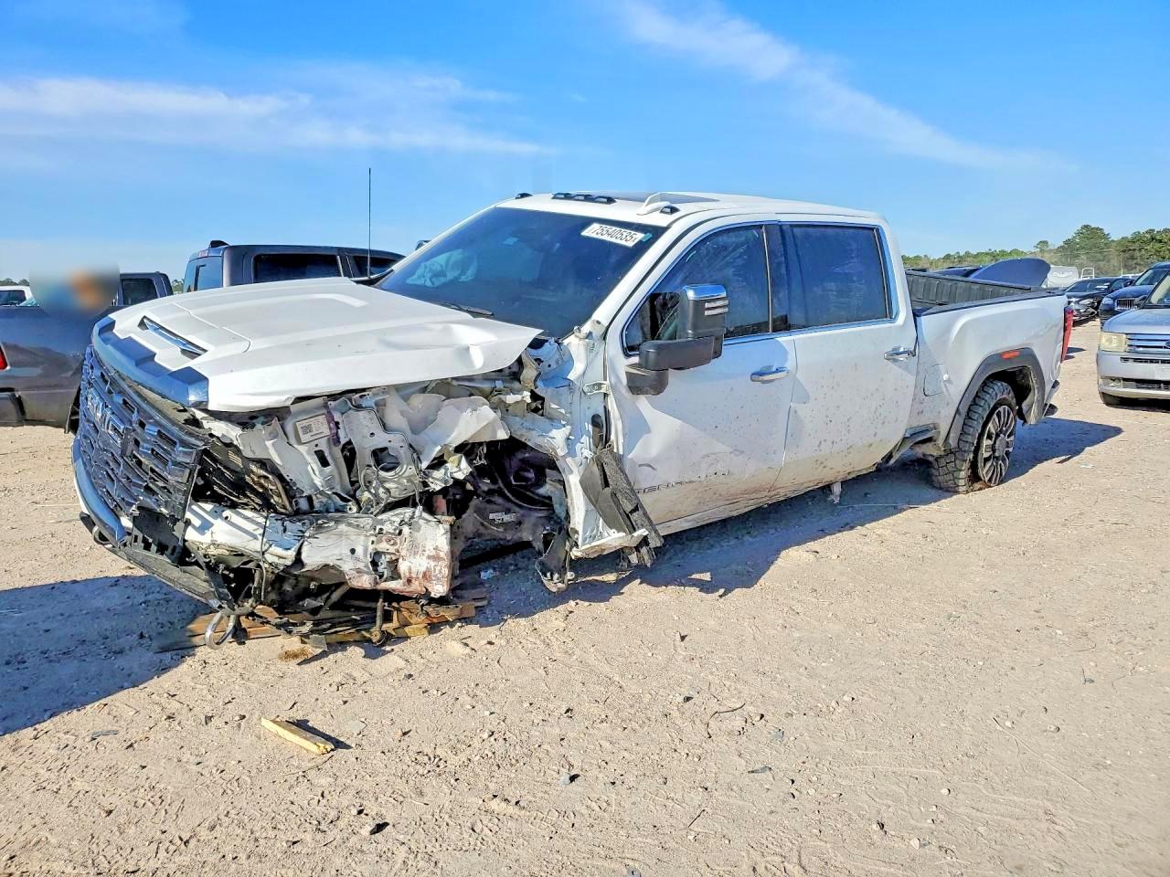 2024 GMC Sierra 2500HD Denali Ultimate, VIN 1GT49XEY5RF219805 — Front end