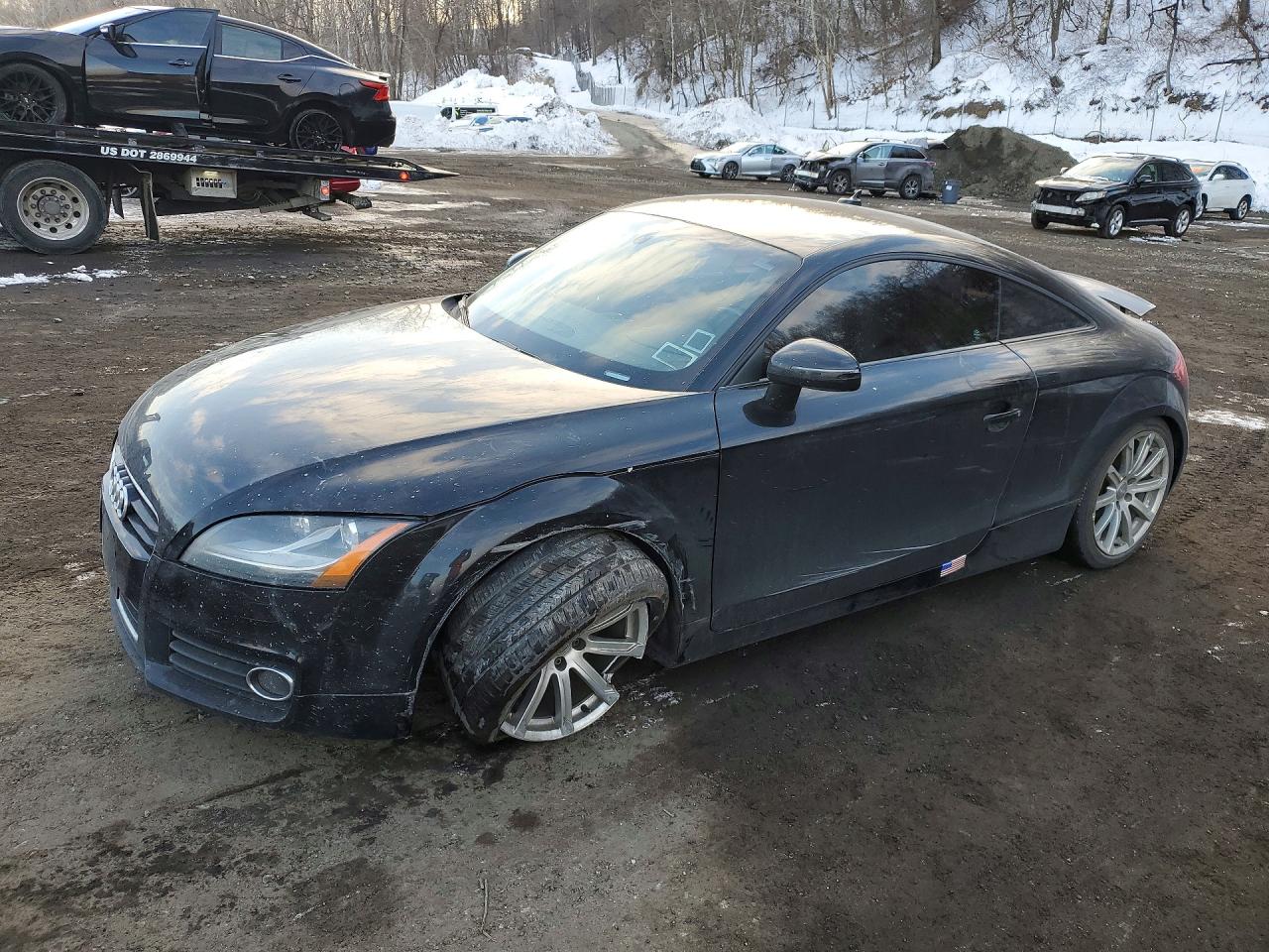 2013 Audi TT 2.0T Prestige, VIN TRUKFAFK7D1000587 — Днище