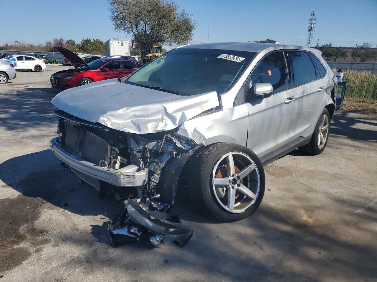 2018 Ford Edge SEL, VIN 2FMPK3J81JBB28032 — Auction photo
