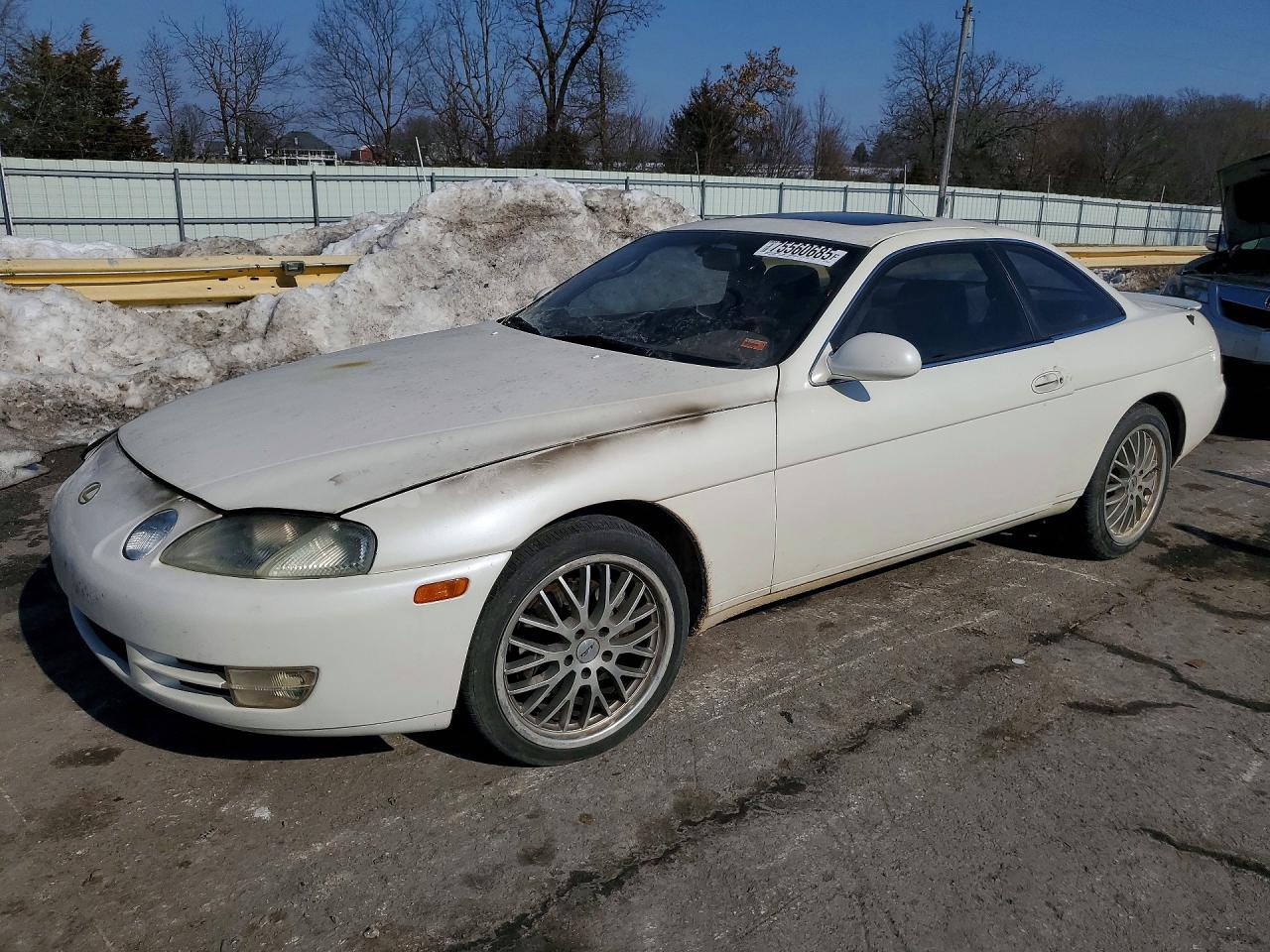 1996 Lexus SC 400, VIN JT8CH32Y4T0050526 — Пожар в моторном отсеке