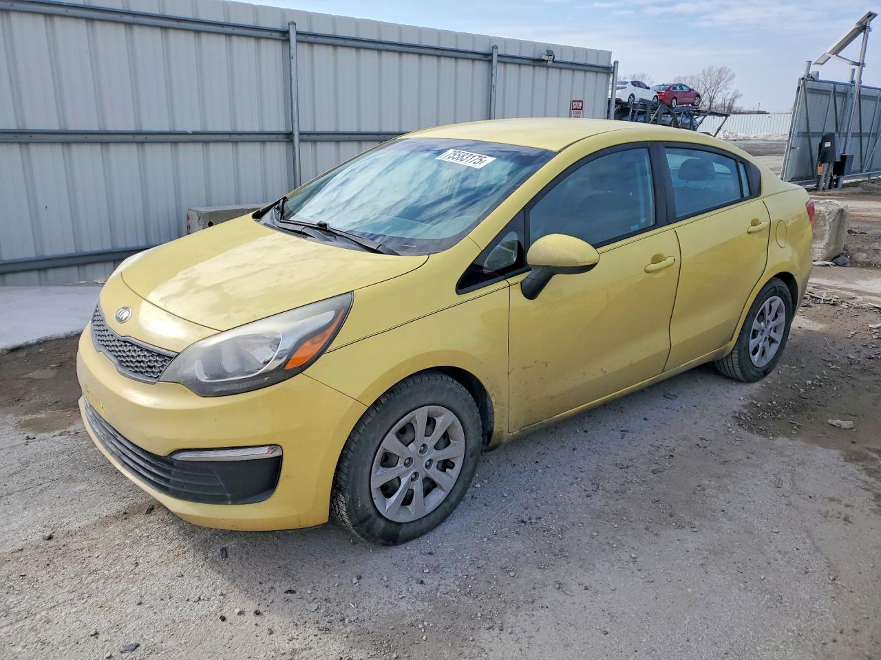 2016 Kia Rio LX, VIN KNADM4A36G6681890 — Side
