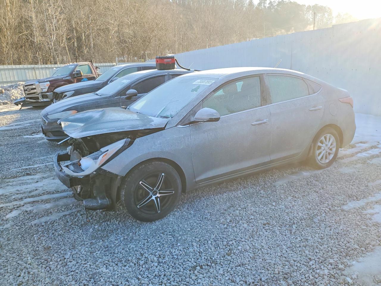 2022 Hyundai Accent SE, VIN 3KPC24A62NE178766 — Front end
