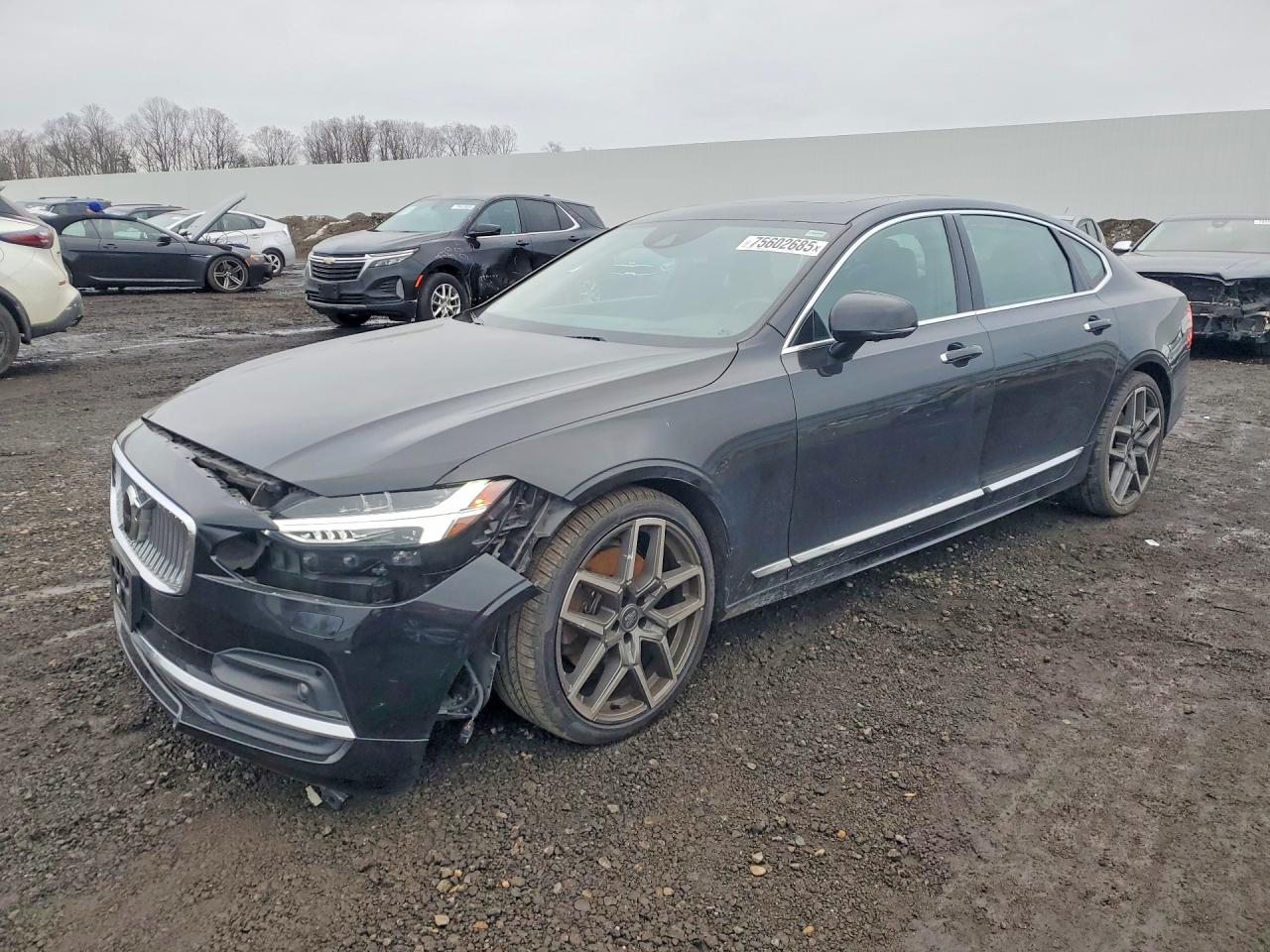 2021 Volvo S90 Inscription, VIN LVYA22ML2MP197161 — Front end