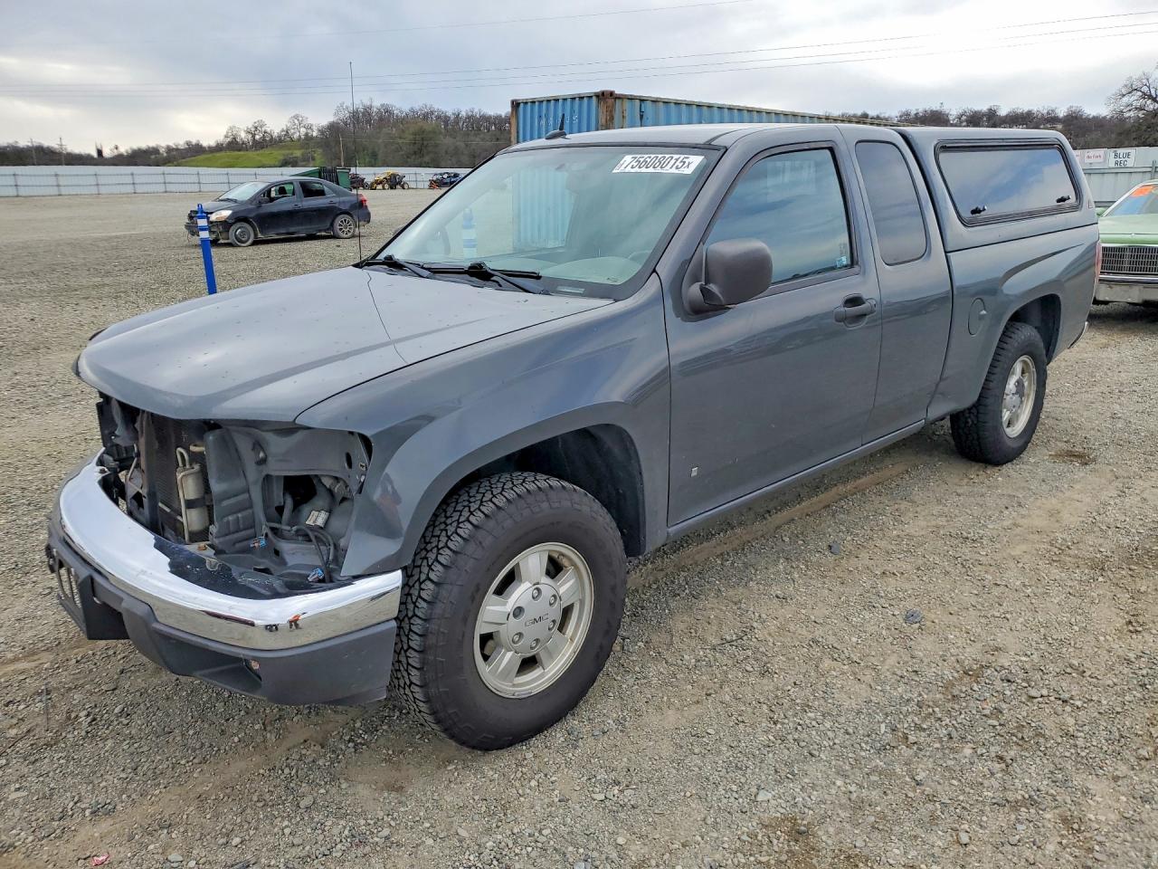 2008 GMC Canyon SLE1, VIN 1GTCS19E588101785 — Frame damage