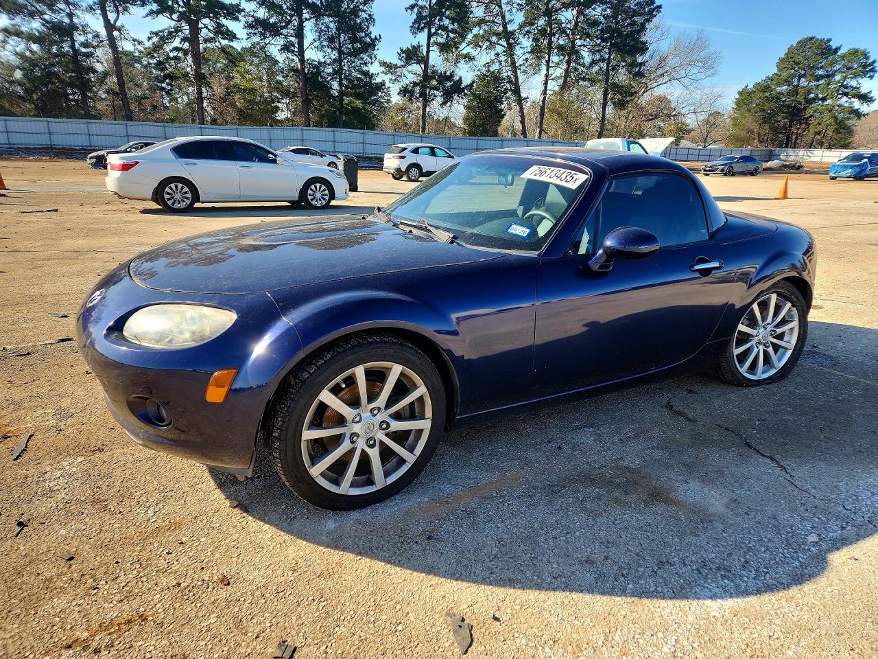 2008 Mazda MX-5 Miata Grand Touring, VIN JM1NC26F480156008 — Undercarriage