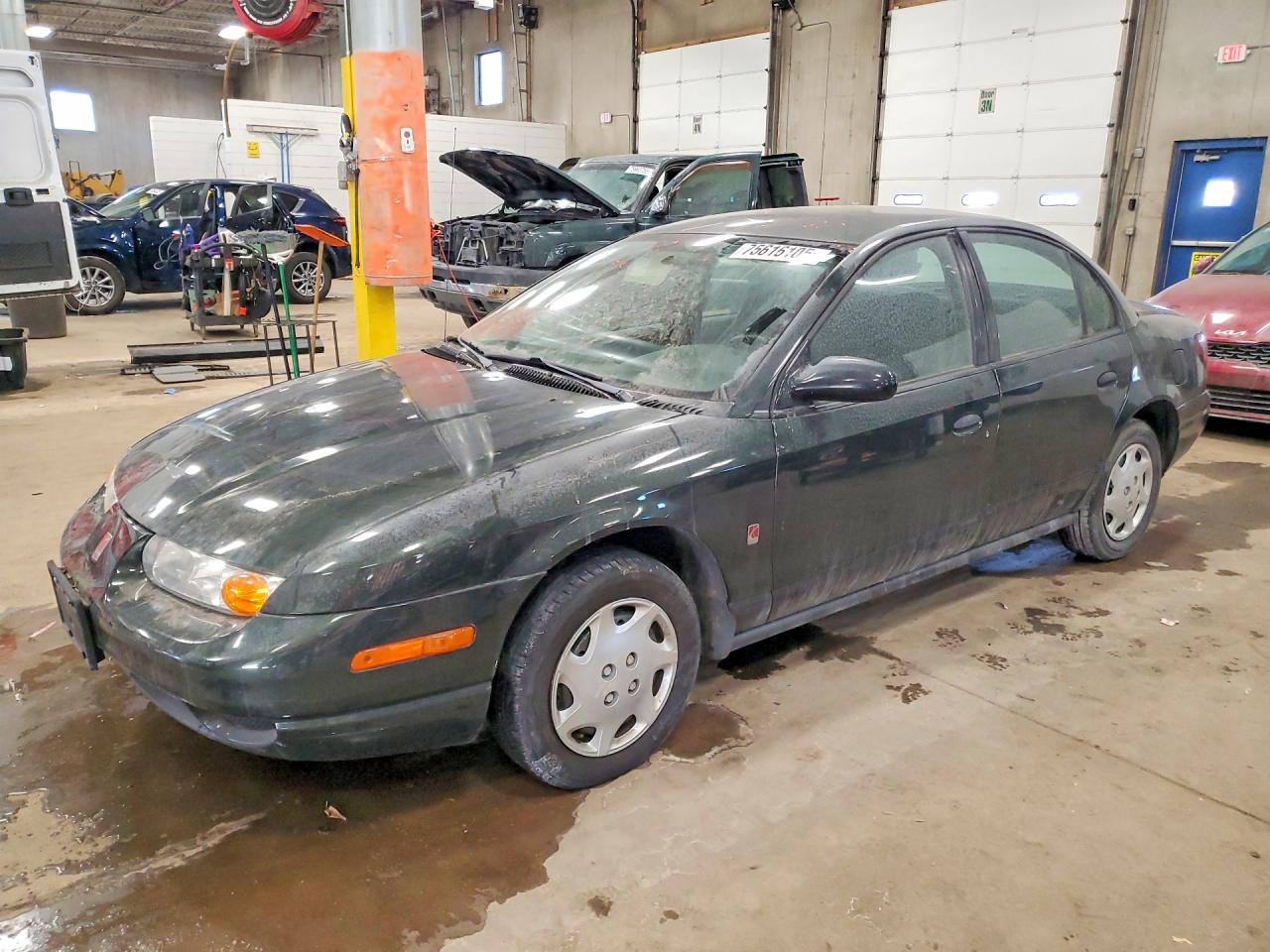 2000 Saturn SL, VIN 1G8ZH5281YZ133075 — Град