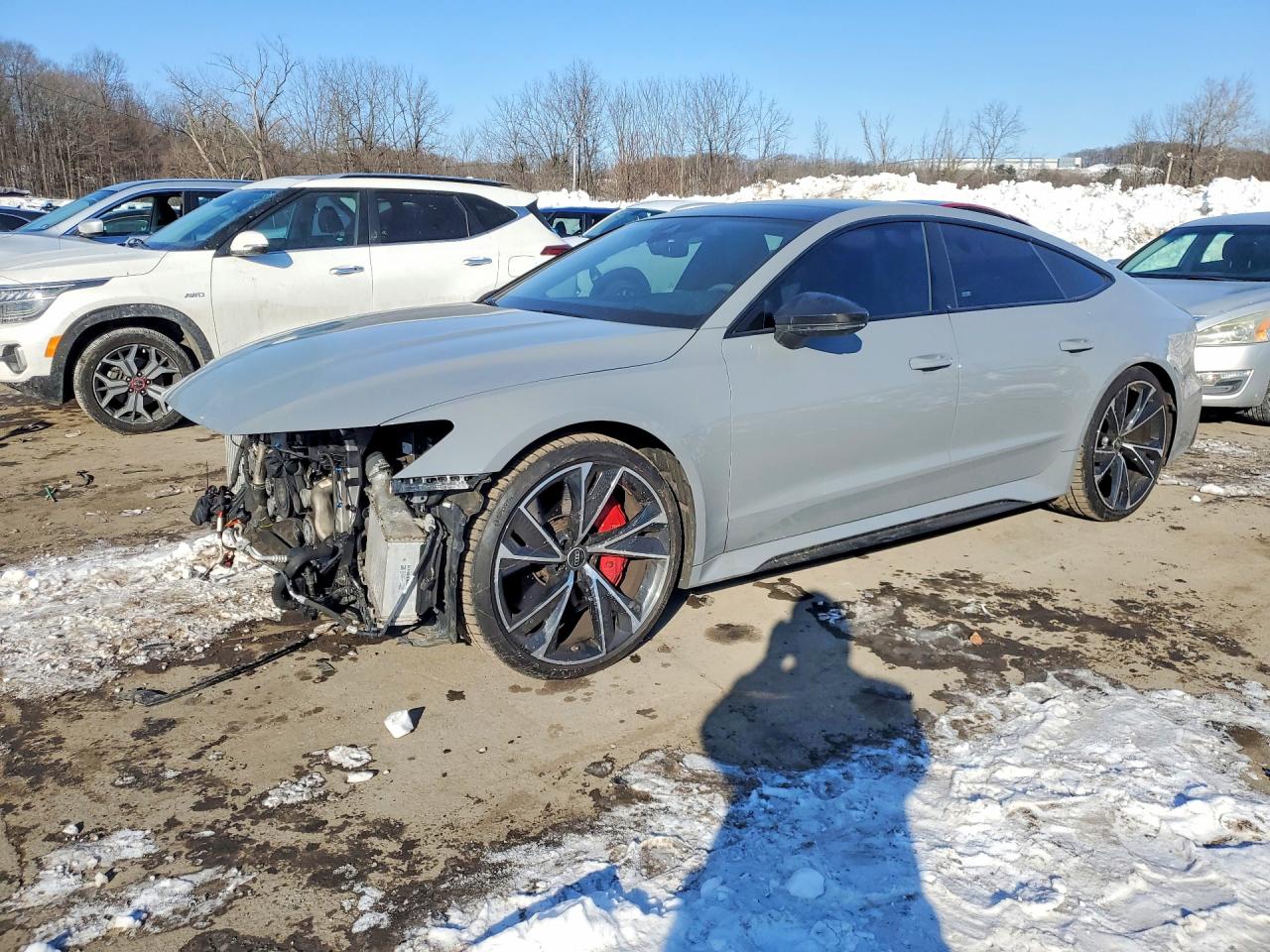 2022 Audi RS 7, VIN WUAPCBF25NN901856 — Перед
