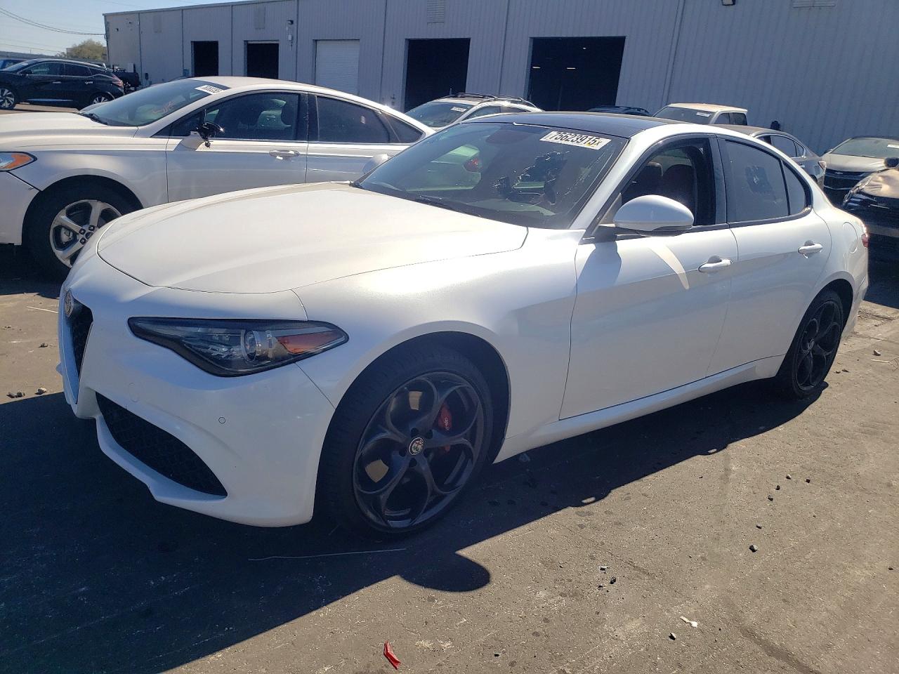 2018 Alfa Romeo Giulia Ti Sport, VIN ZARFAEEN5J7583284 — Mechanical