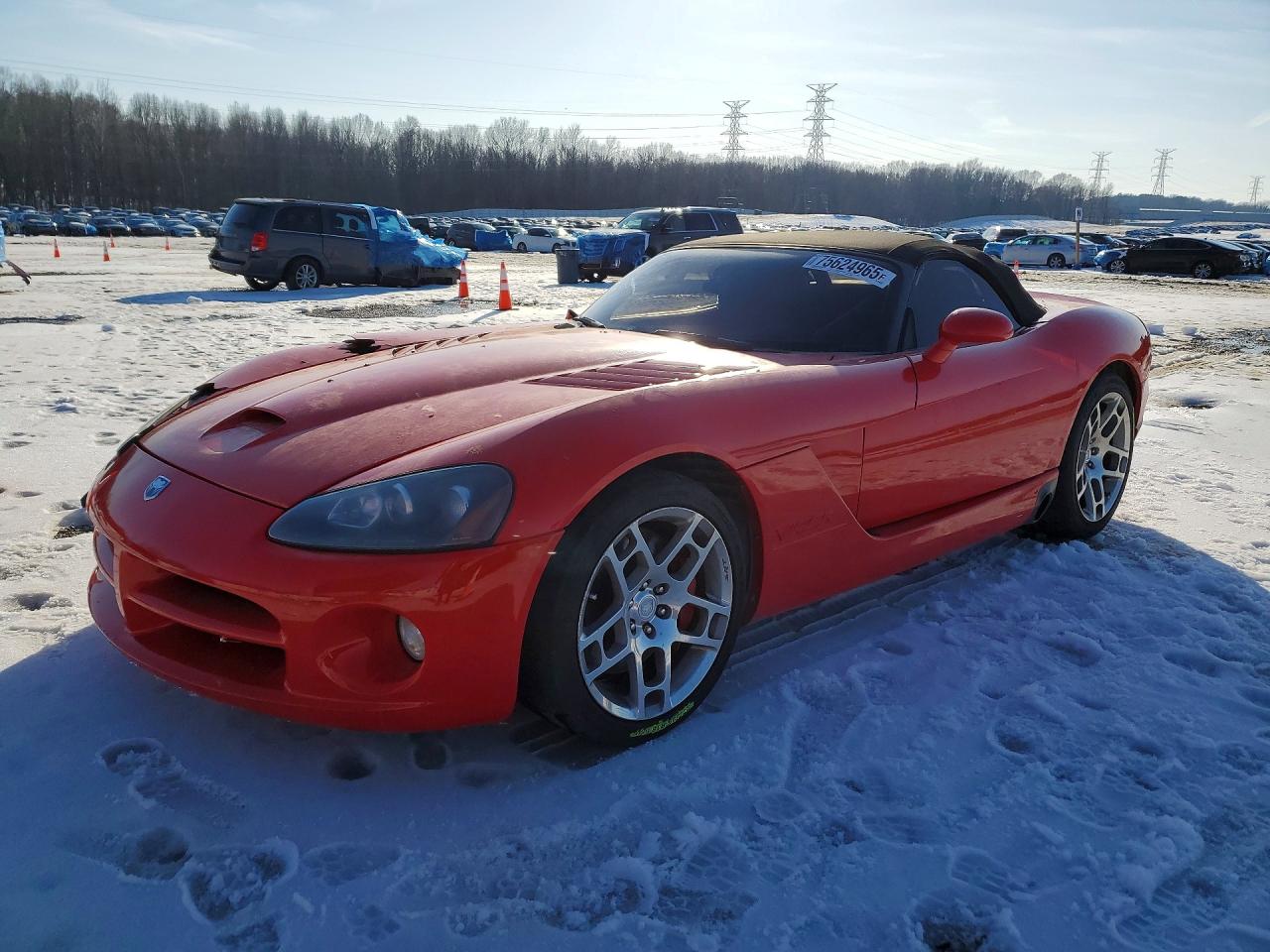 2004 Dodge Viper SRT-10, VIN 1B3JZ65Z04V101750 — Перед