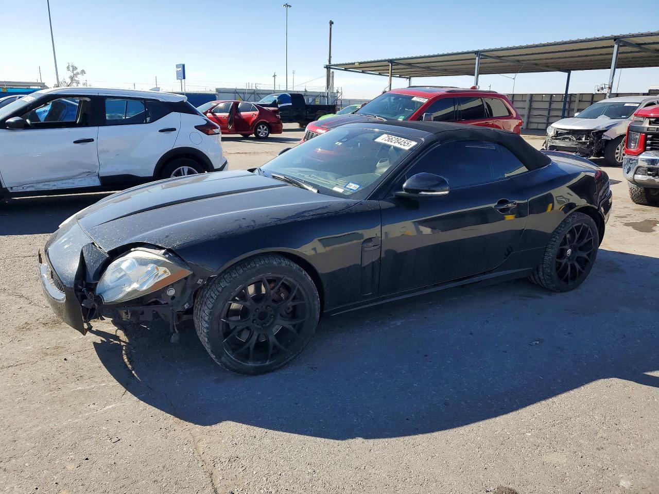2010 Jaguar XK, VIN SAJWA4GBXALB34279 — Front end