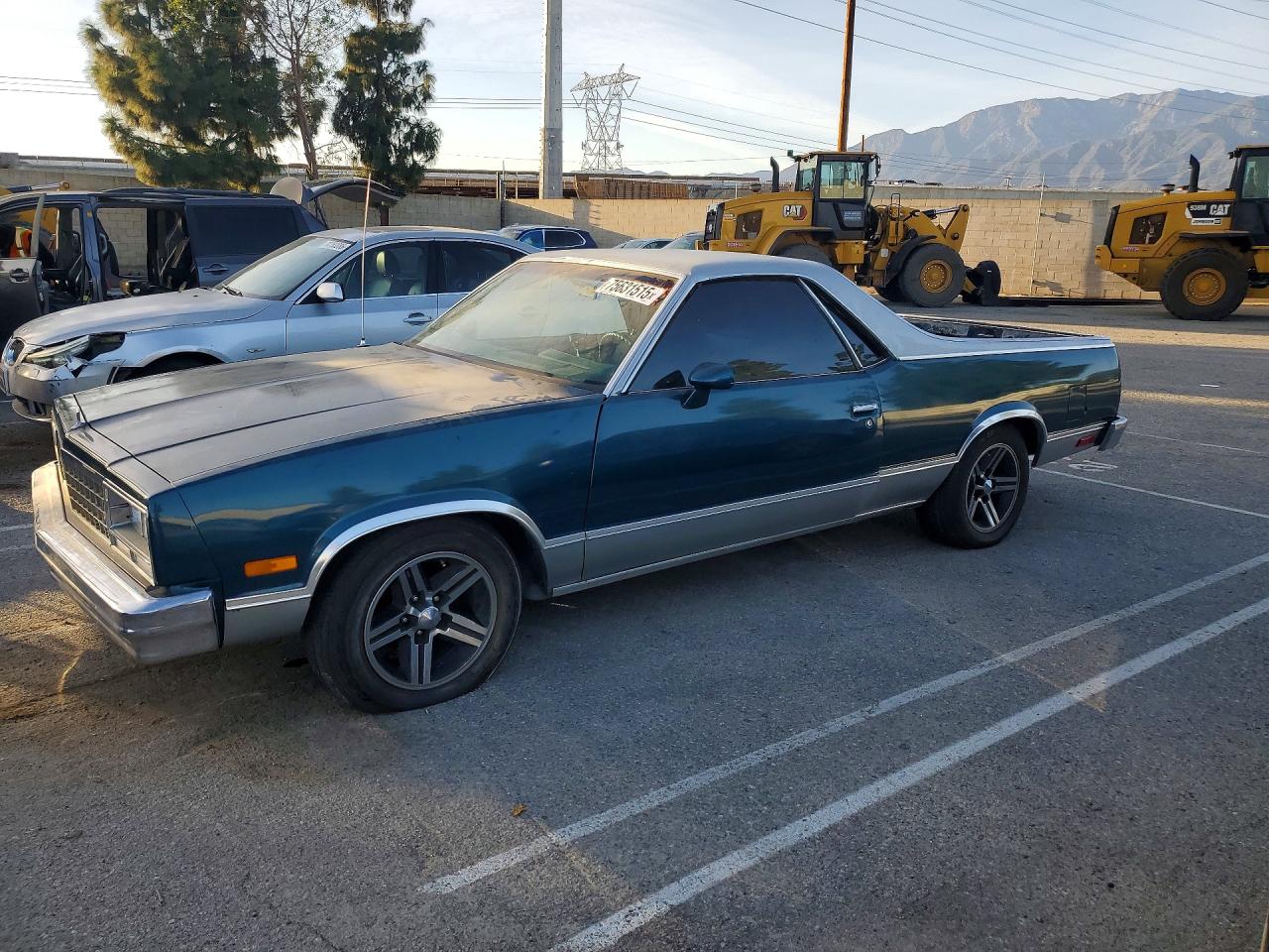 1985 Chevrolet El Camino, VIN 3GCCW80H5FS922278 — Mechanical