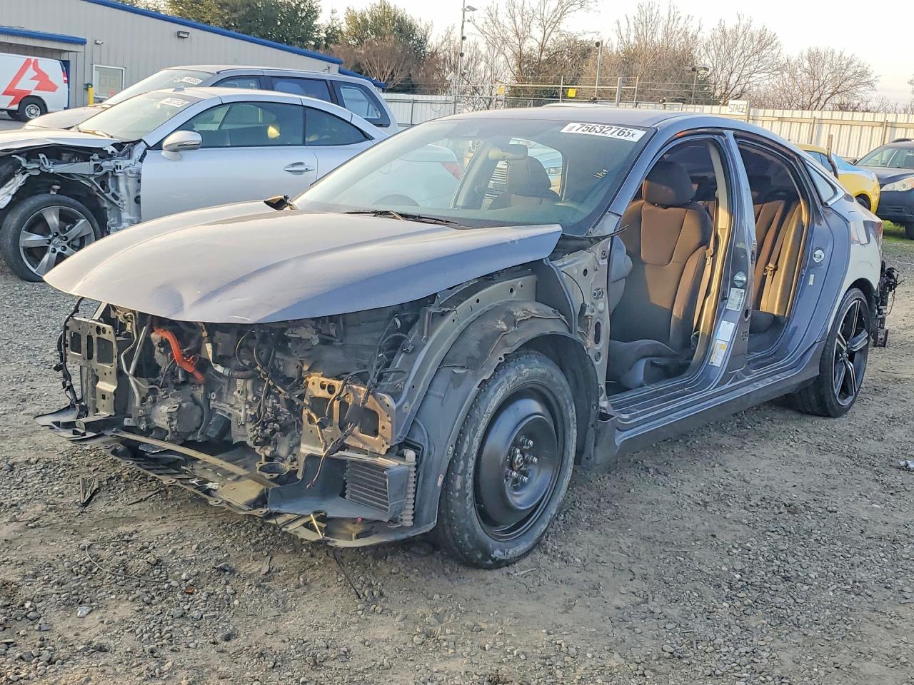 2021 Honda Insight EX, VIN 19XZE4F58ME011375 — Prior damage history