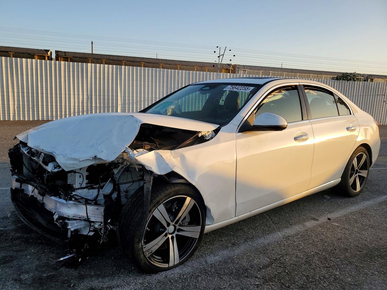2025 Mercedes-Benz C 300, VIN W1KAF4HBXSR258434 — Front end