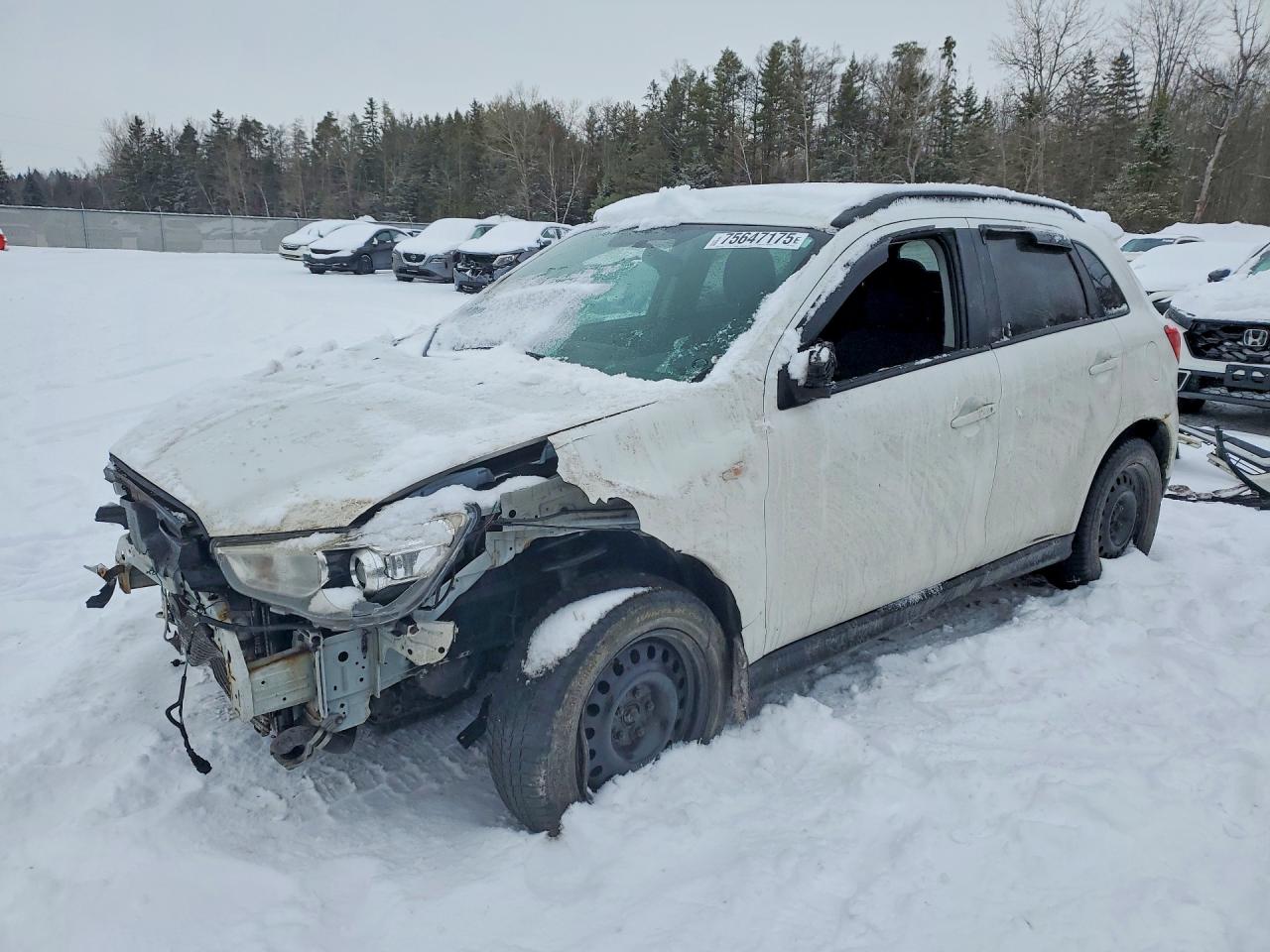 2015 Mitsubishi Outlander Sport SE, VIN 4A4AJ4AU6FE603159 — Front end