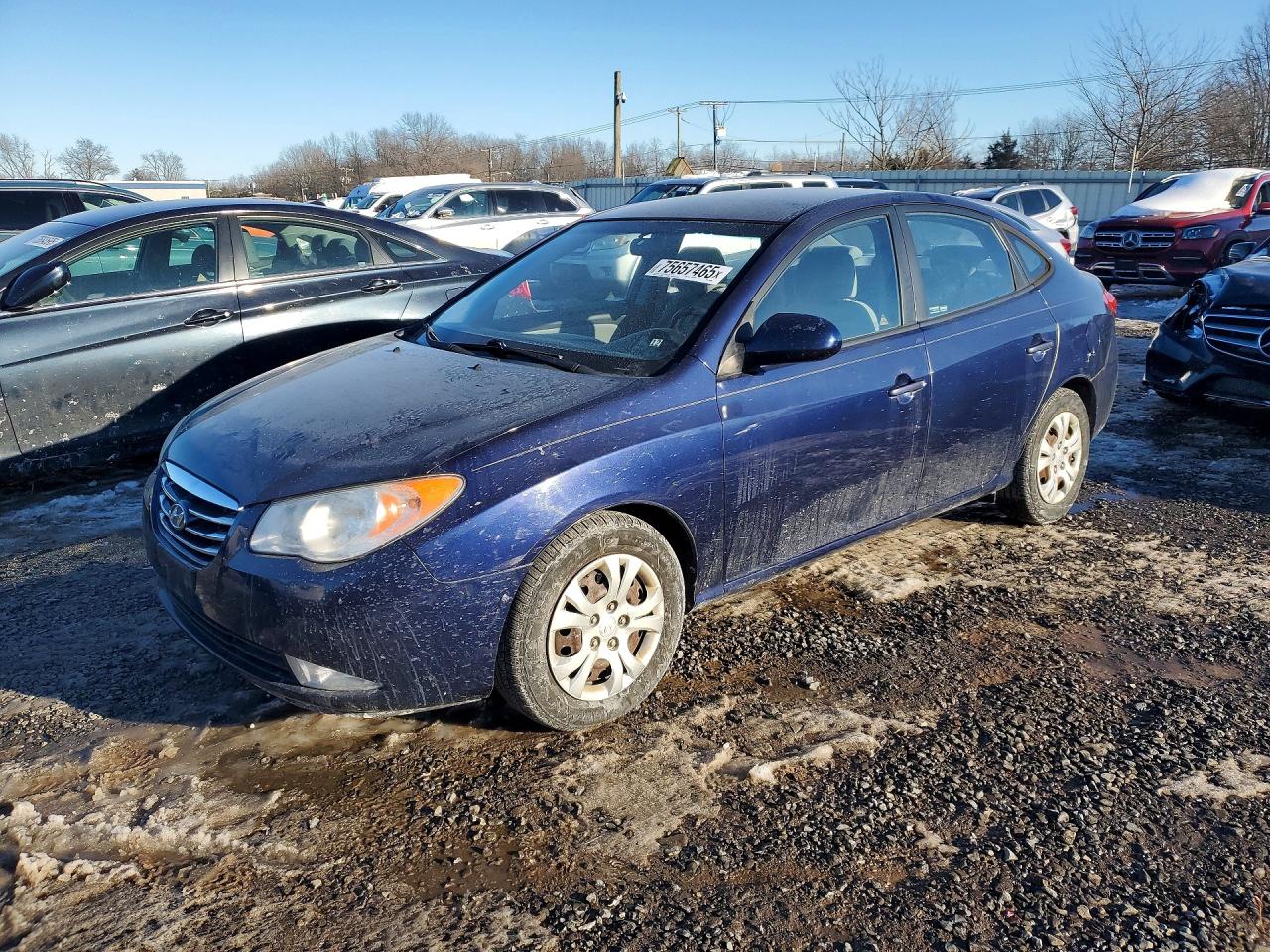 2010 Hyundai Elantra GLS, VIN KMHDU4AD5AU156538 — Vandalism