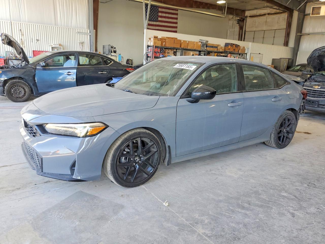 2025 Honda Civic Sport, VIN 2HGFE2F58SH528699 — Rear end