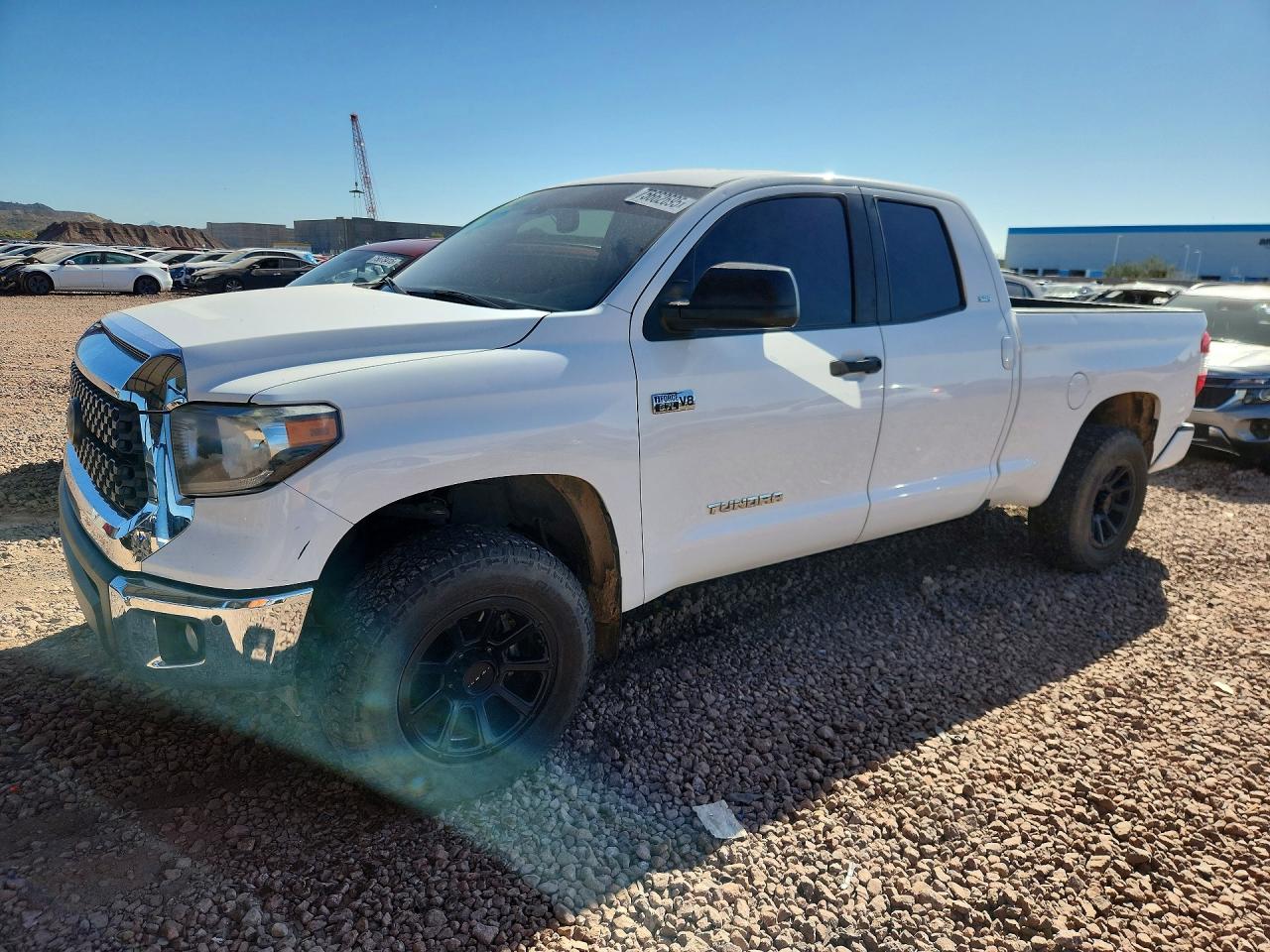2021 Toyota Tundra SR5, VIN 5TFRY5F14MX273338 — Frame damage