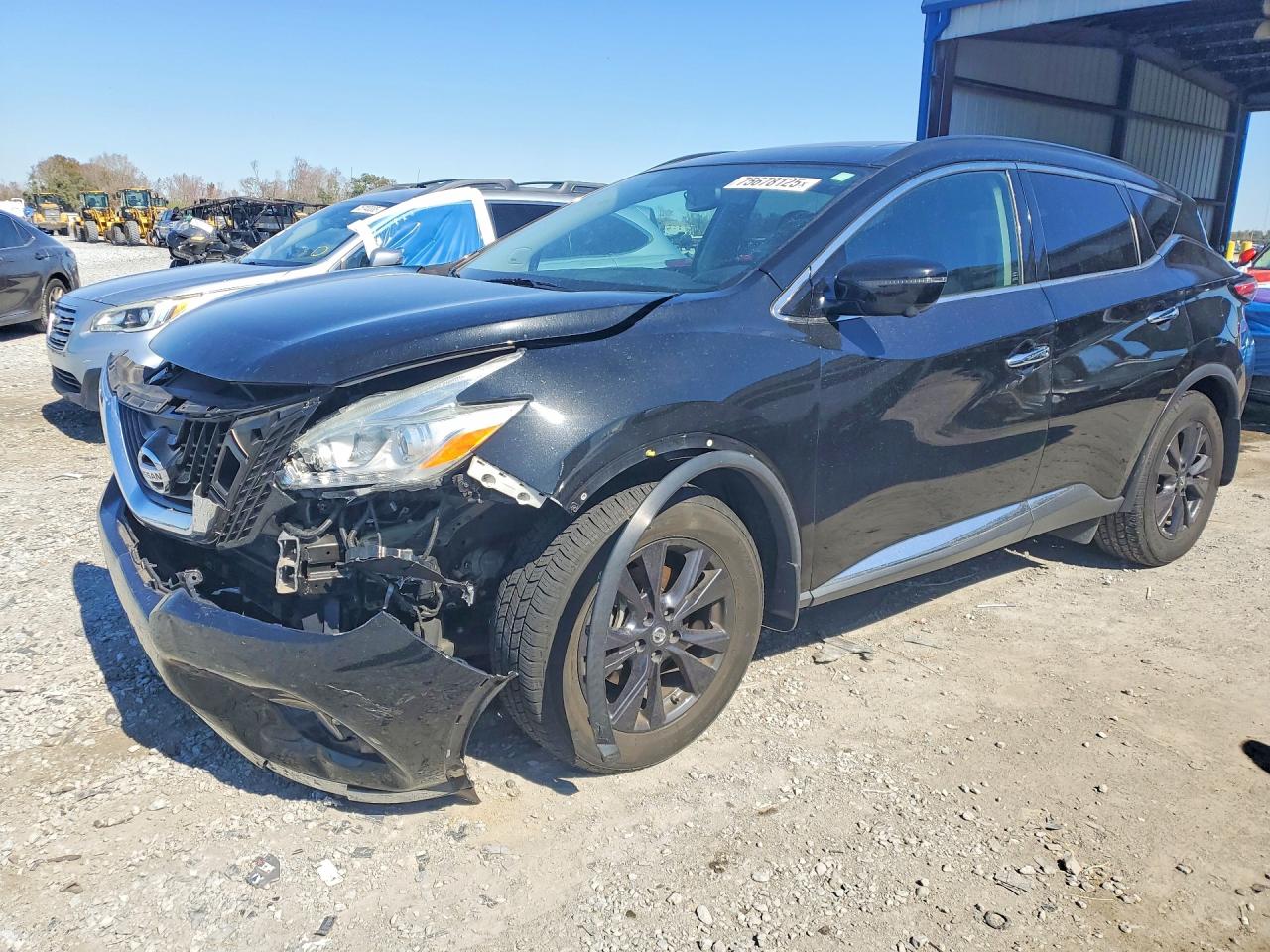 2017 Nissan Murano S, VIN 5N1AZ2MG0HN188039 — Front end