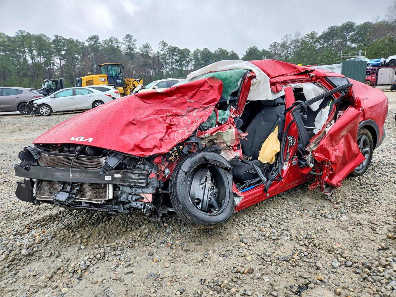 2025 Kia K4 LX, VIN 3KPFT4DE9SE005321 — All over