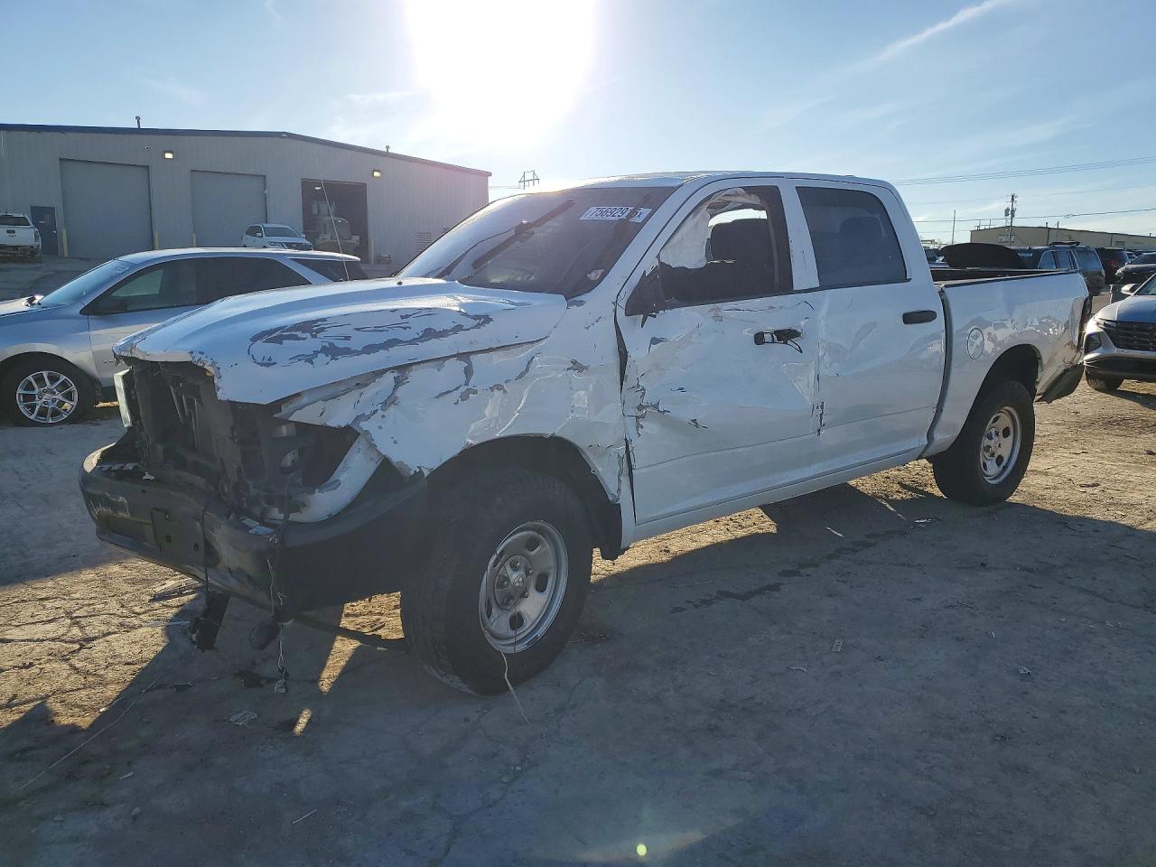 2021 Ram 1500 Tradesman, VIN 1C6RR7KG7MS506443 — Повреждение рамы