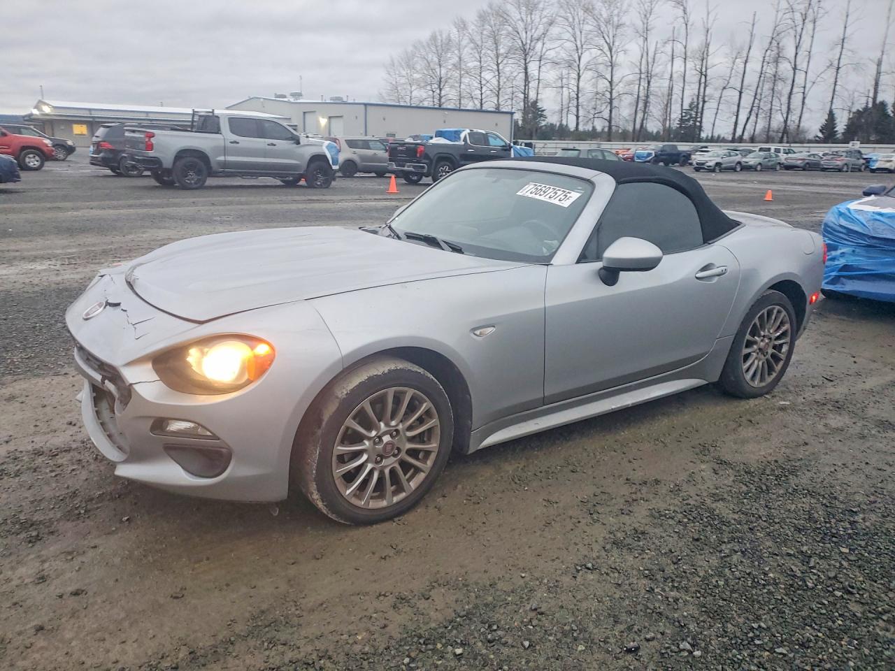 2020 FIAT 124 Spider Abarth, VIN JC1NFAEK1L0145831 — Front end