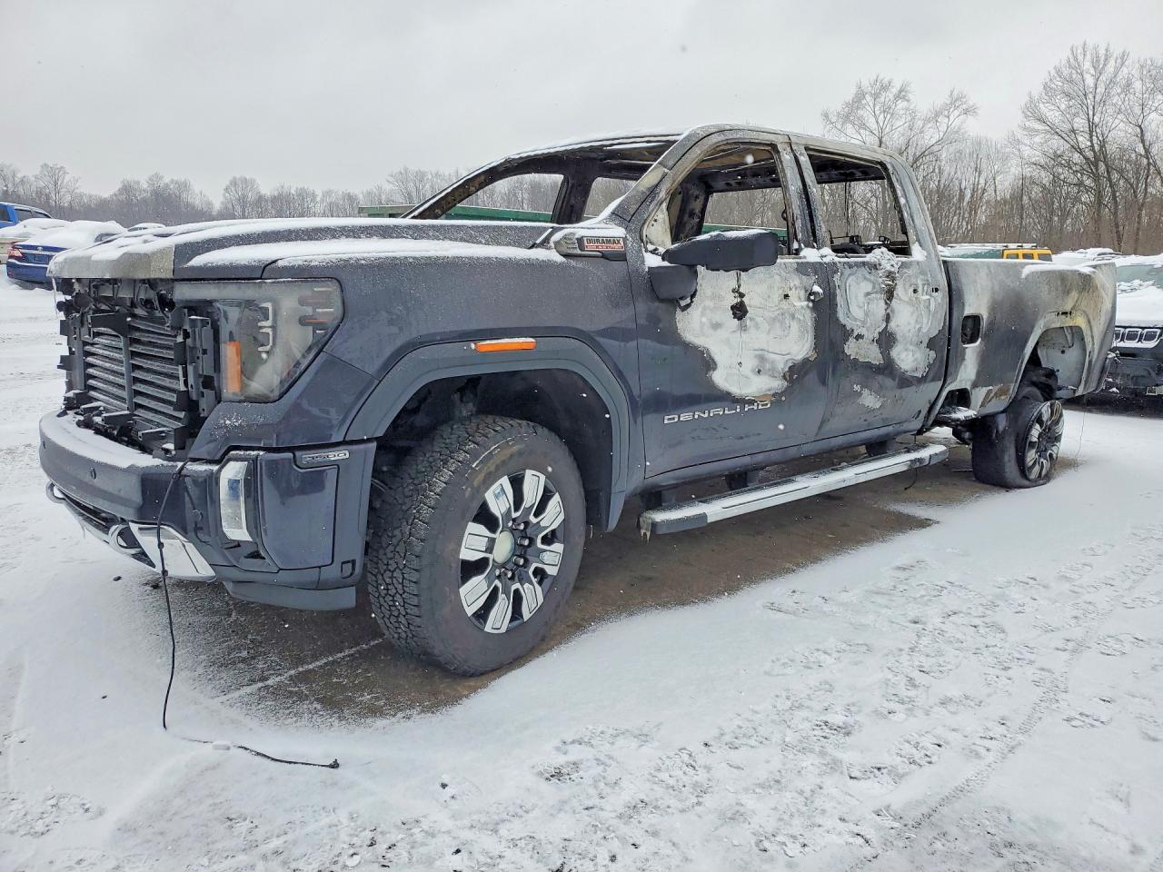 2026 GMC Sierra 3500HD Denali, VIN 1GT4UWEY1TF167685 — Burn