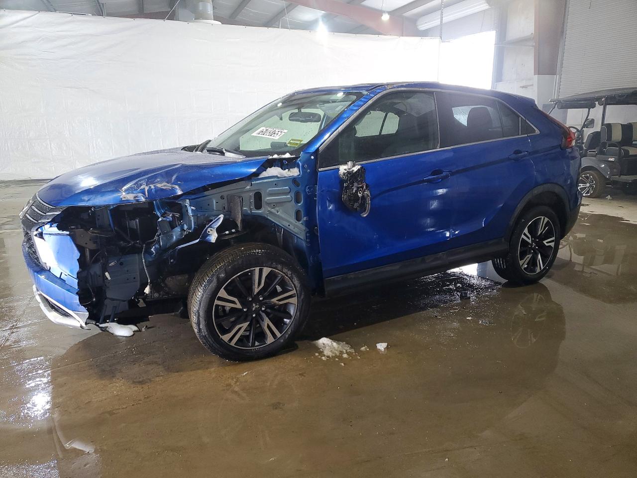 2025 Mitsubishi Eclipse Cross SE, VIN JA4ATWAA3SZ041186 — Frame damage